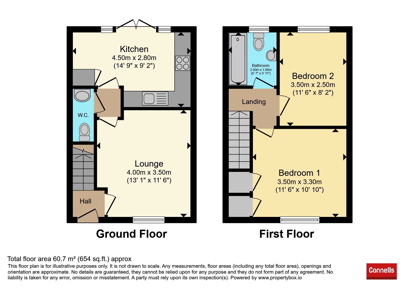 7, Dawes Way, Cannock floorplan