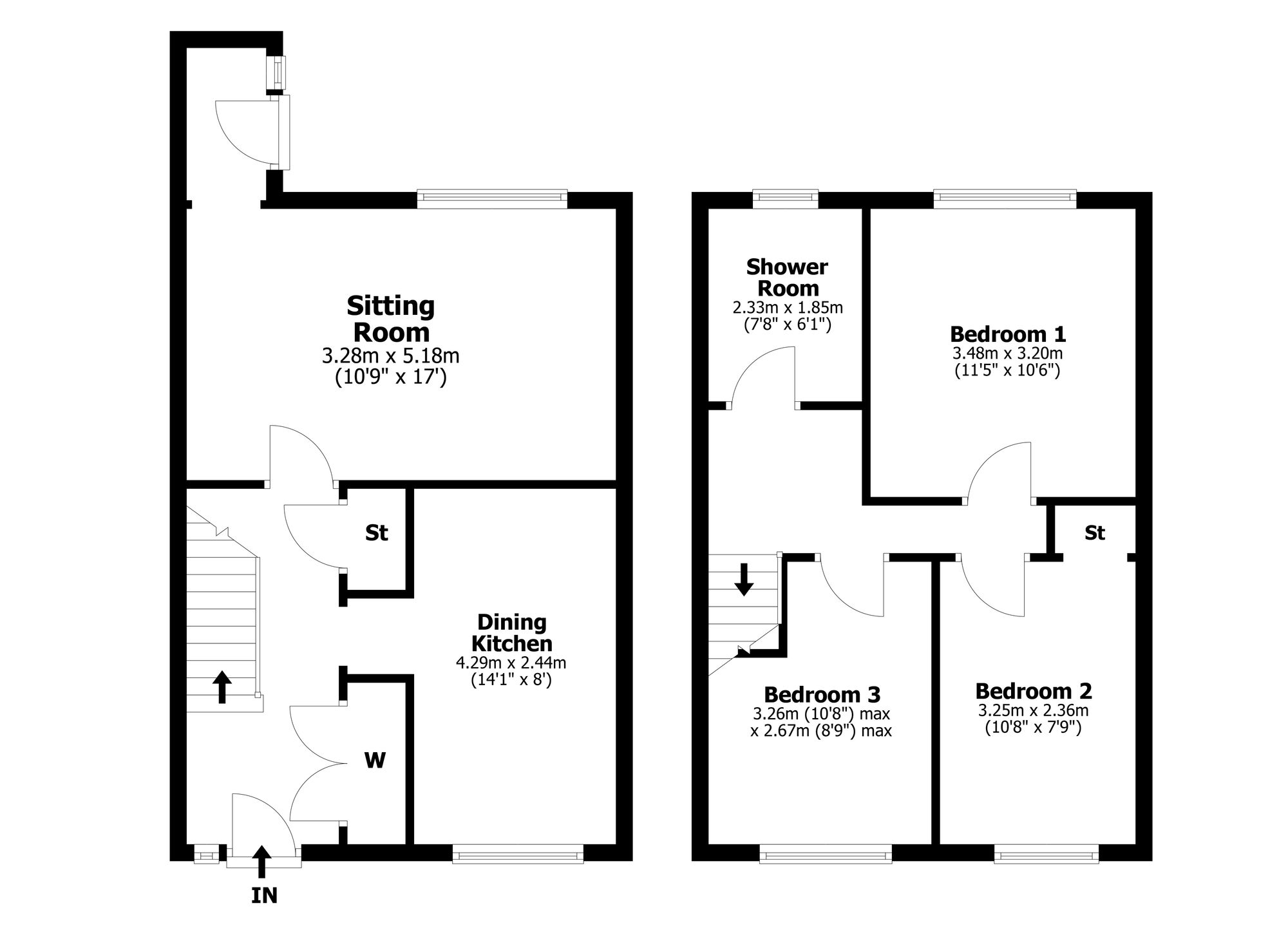 17 Brosdale Court, Falkirk floorplan