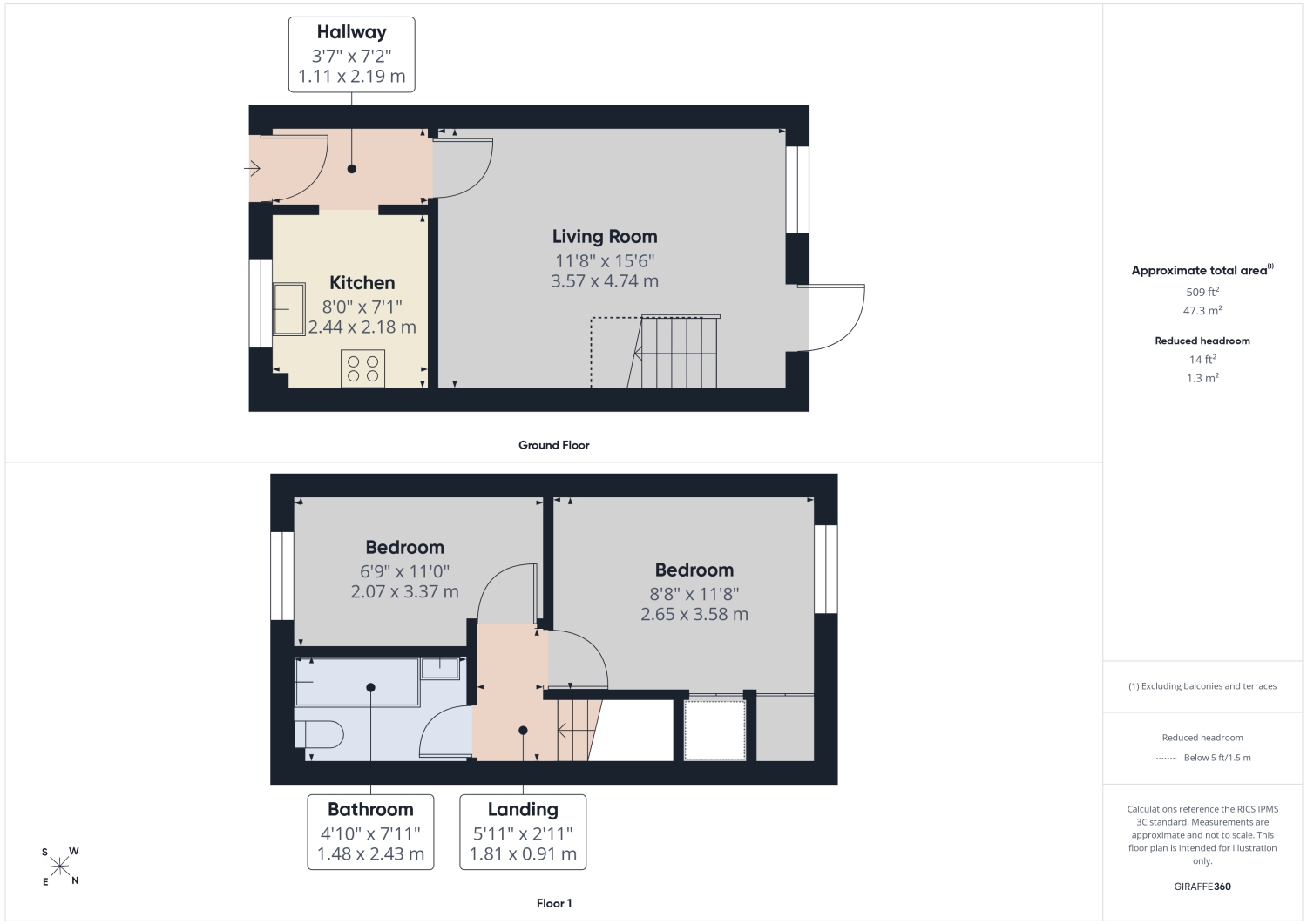 25, Leacey Mews, Gloucester floorplan