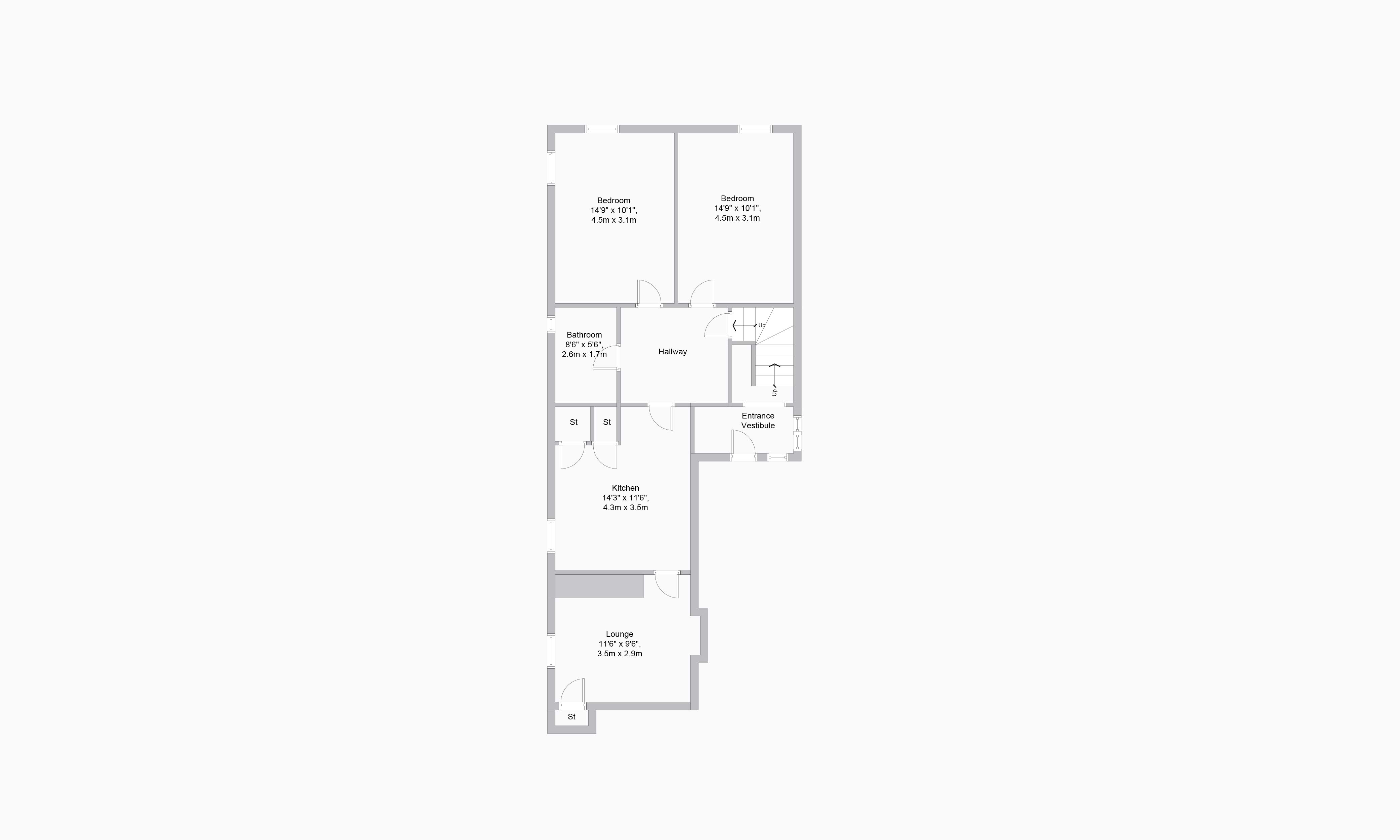 7B, Coneyhill Road, Bridge of Allan floorplan