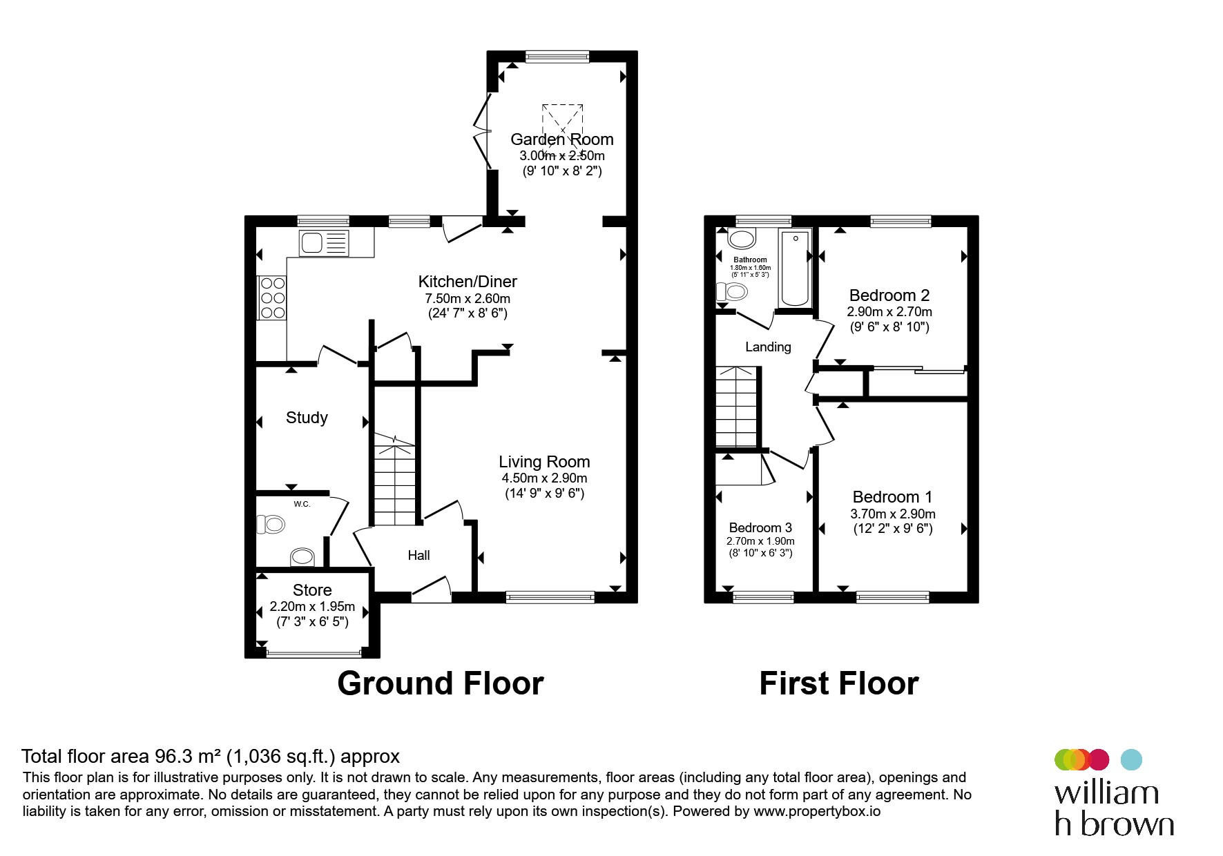 2, Churchill Close, Norwich floorplan