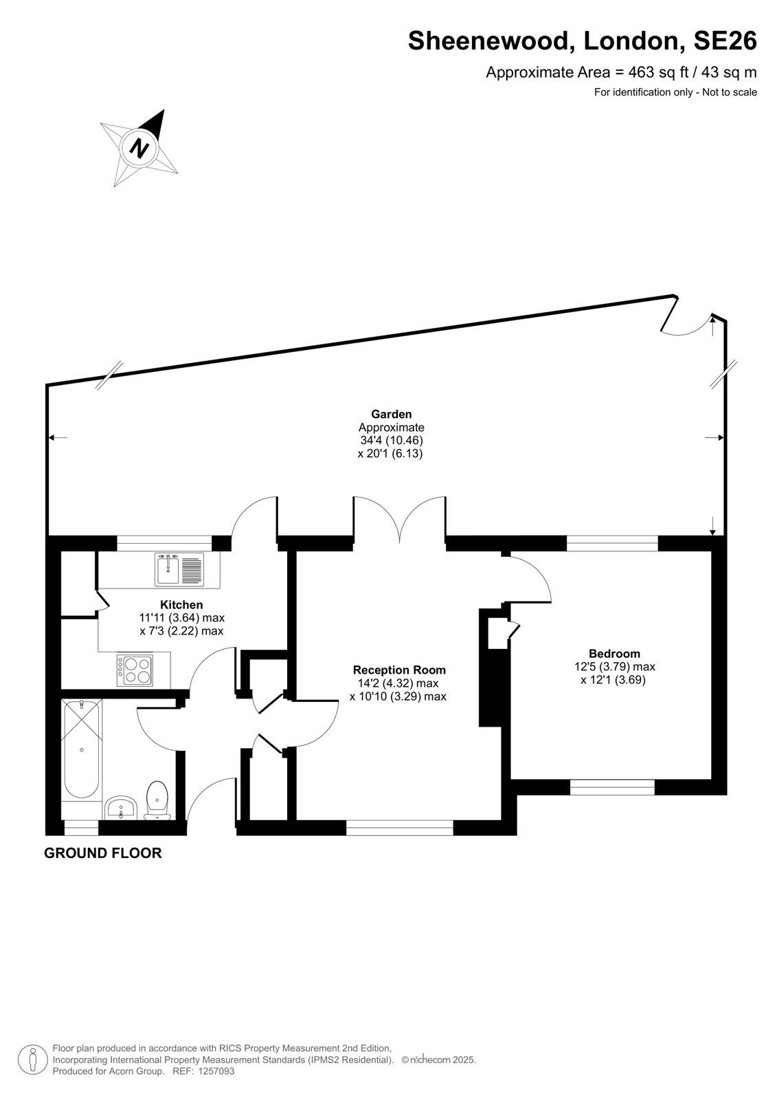 71, Sheenewood, London floorplan