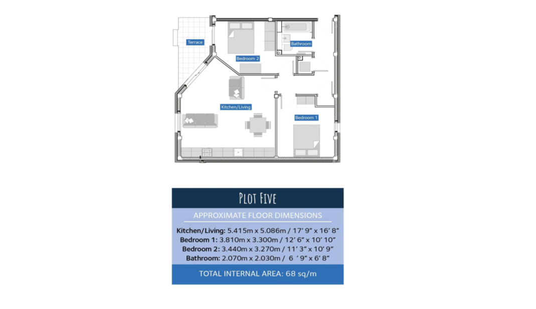 Flat 3, Babbacombe Heights,, St. Albans Road, Devon floorplan