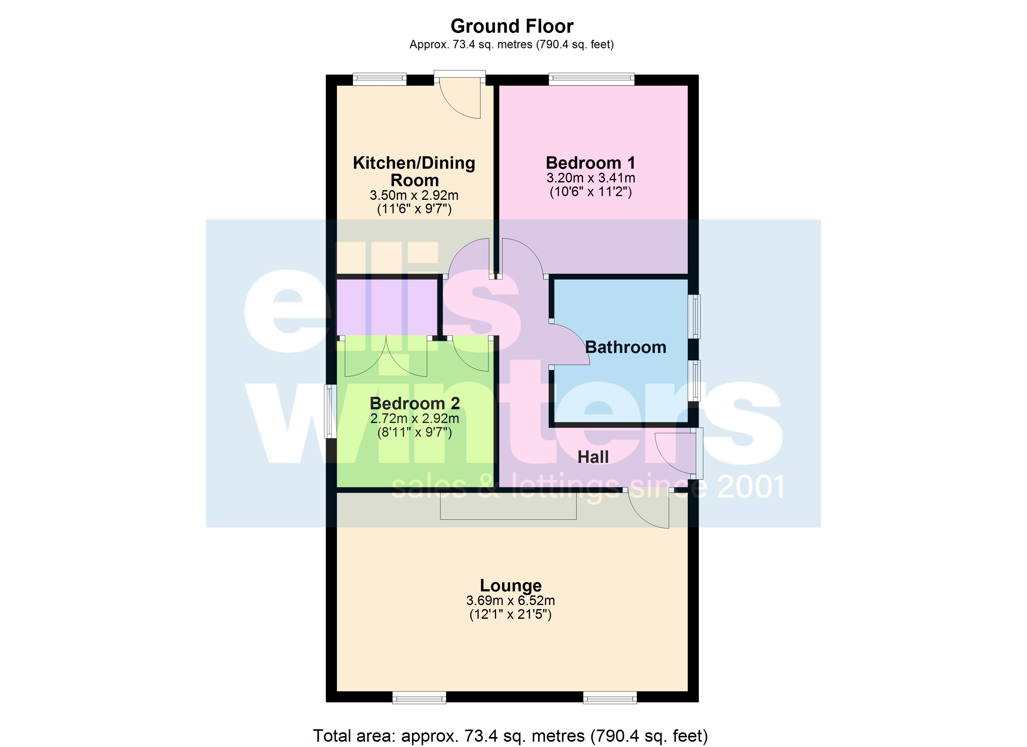 24, Chestnut Crescent, March floorplan