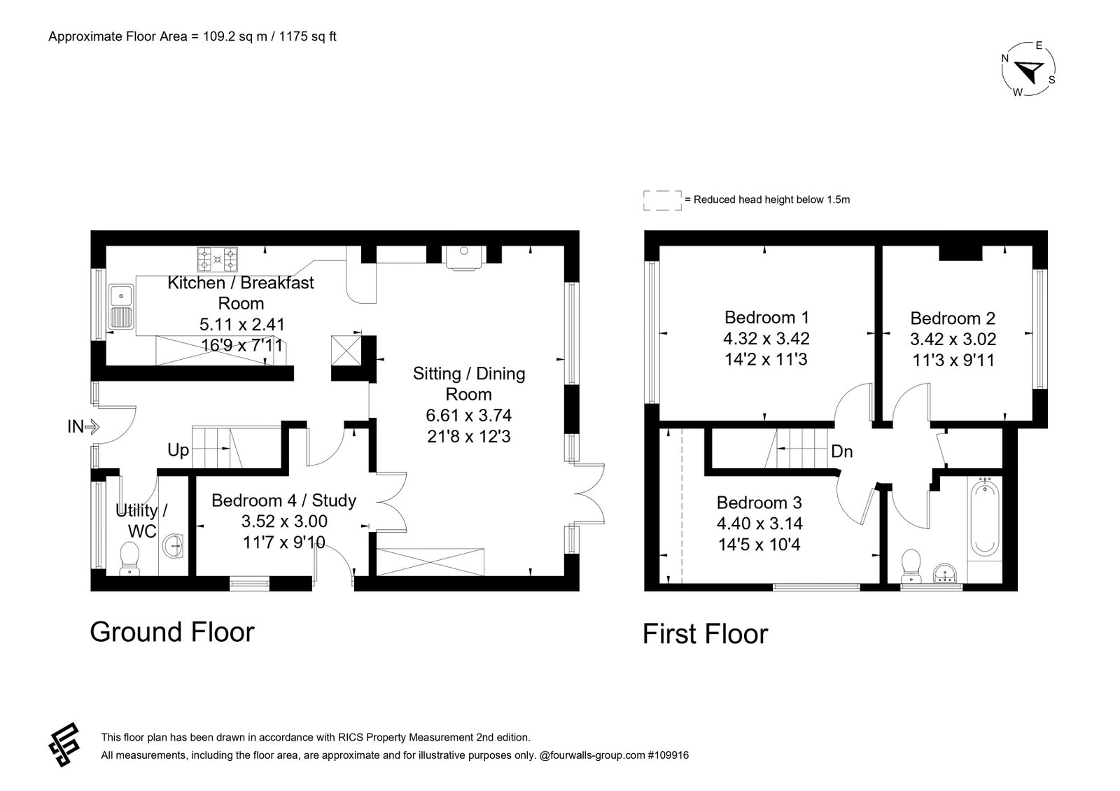 10, Parkwood Grove, Cheltenham floorplan