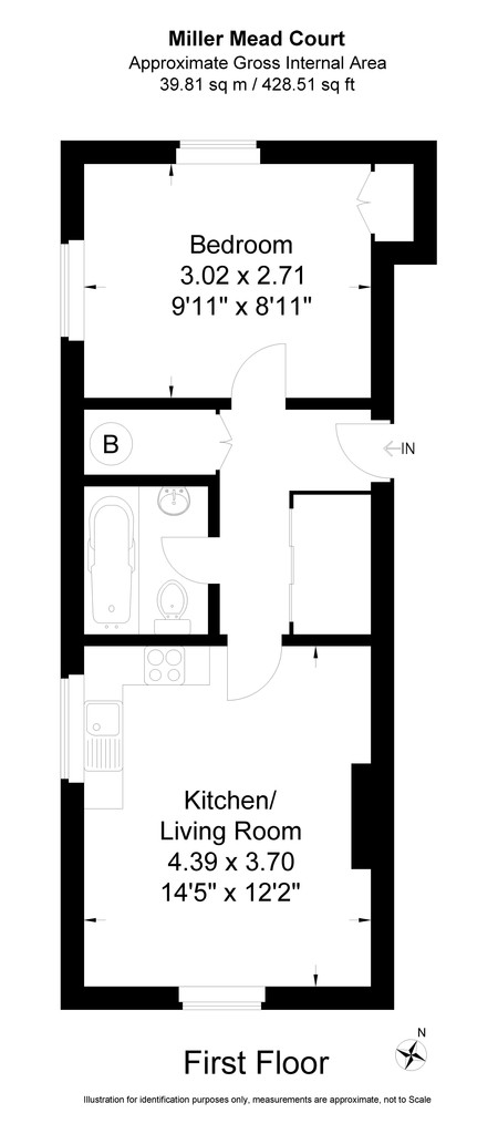 1 Bedrooms Flat to rent in High Street Colliers Wood, Colliers Wood, London SW19