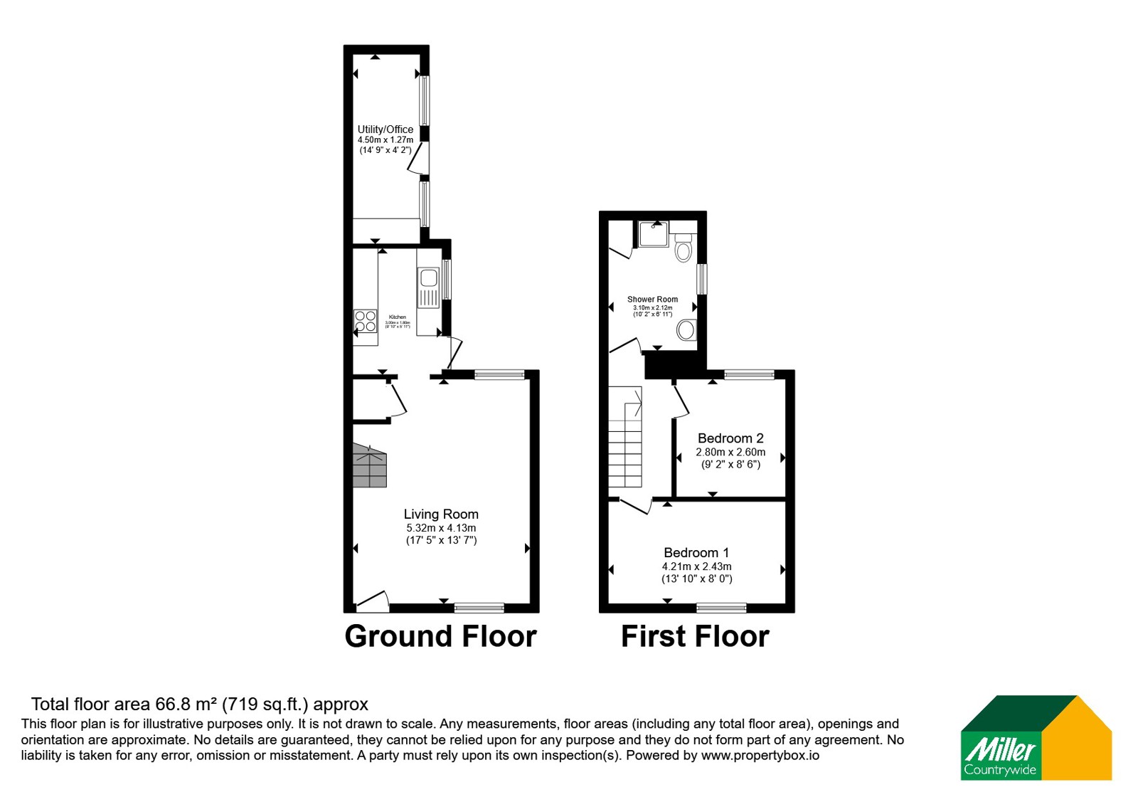 18, Penwith Street, Cornwall floorplan