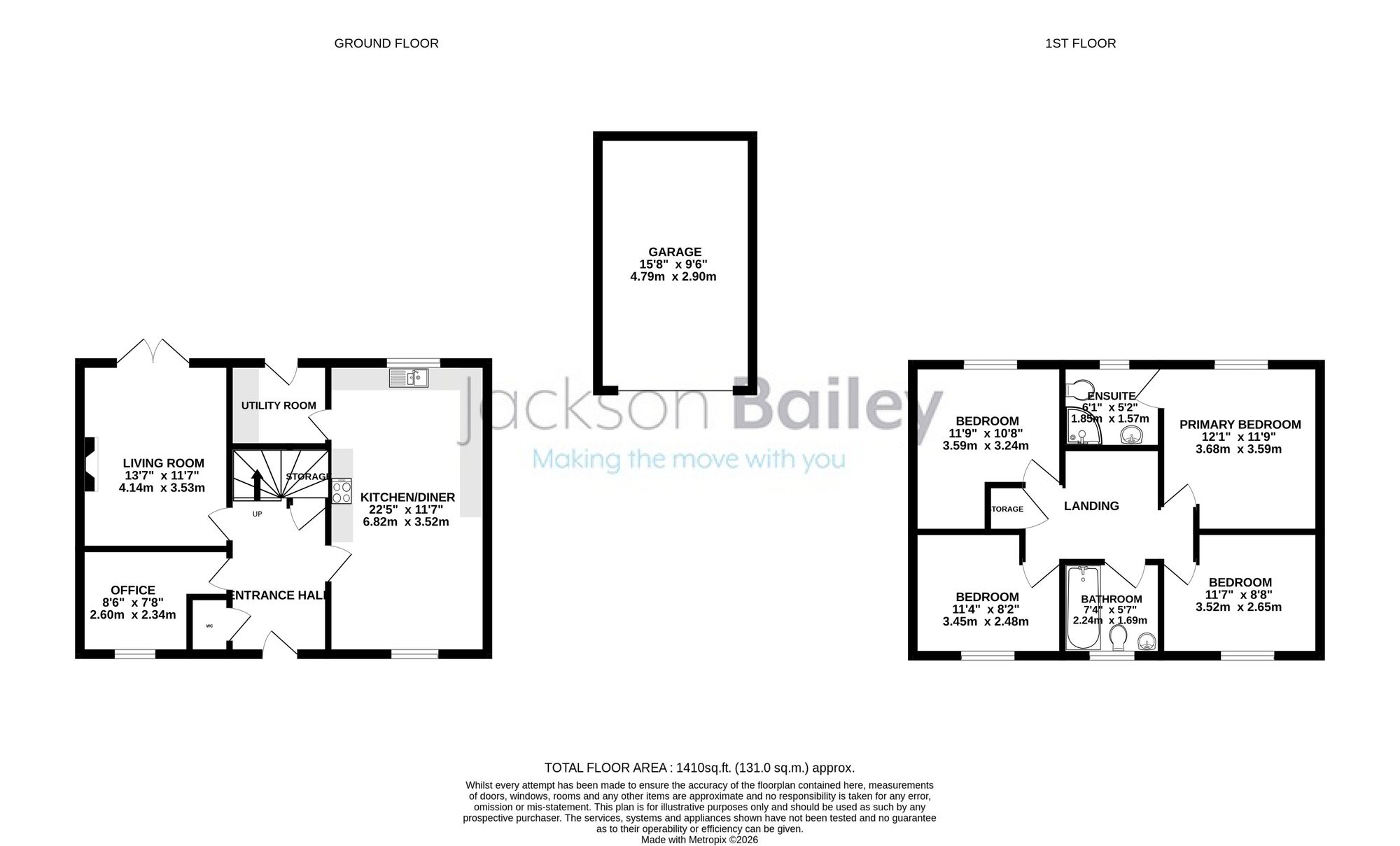 28 Chaffinch Gardens, Southampton floorplan