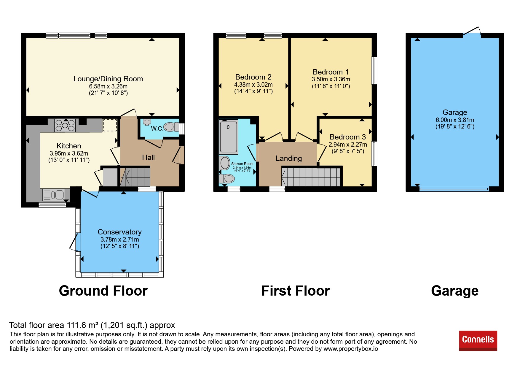 23, Ferrers Road, Lutterworth floorplan