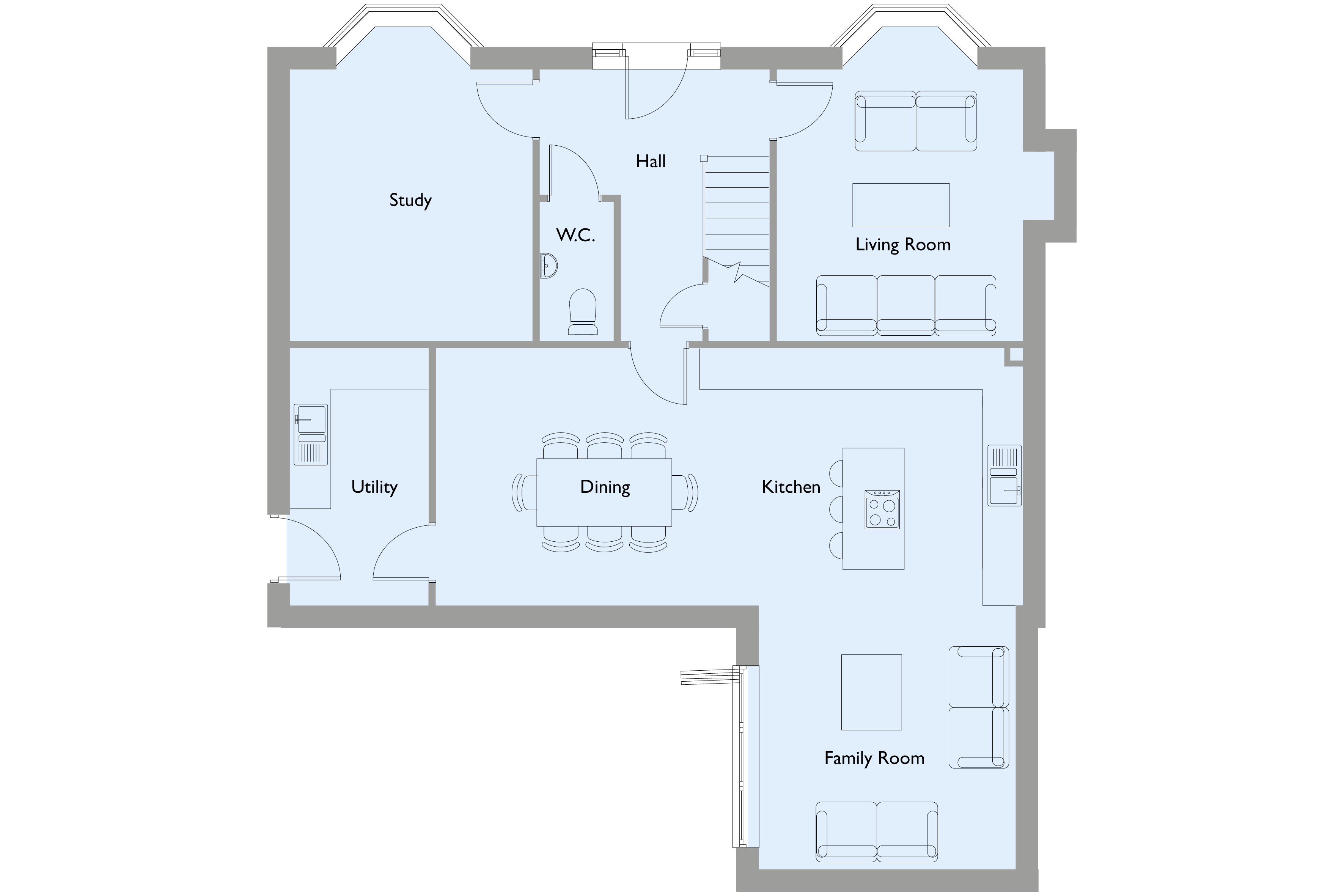Plot 1 Meadow View, Carlton Miniott, Thirsk YO7, 5 bedroom detached
