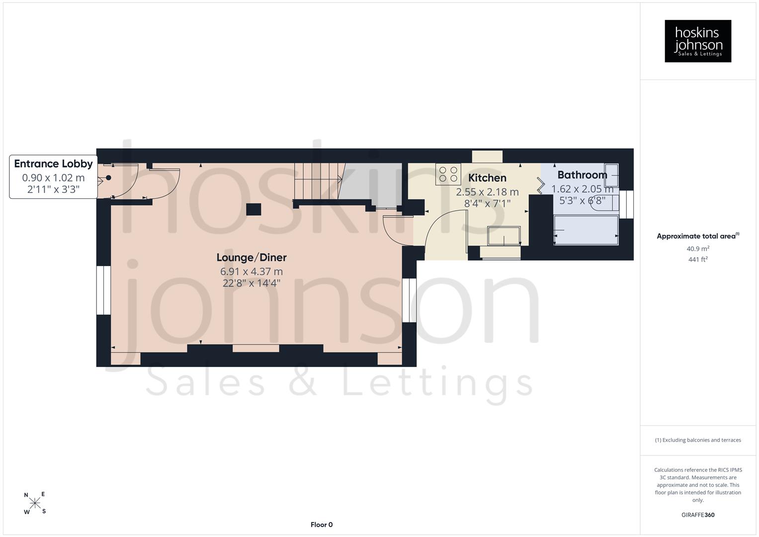 46, Bassett Street, Pontypridd floorplan