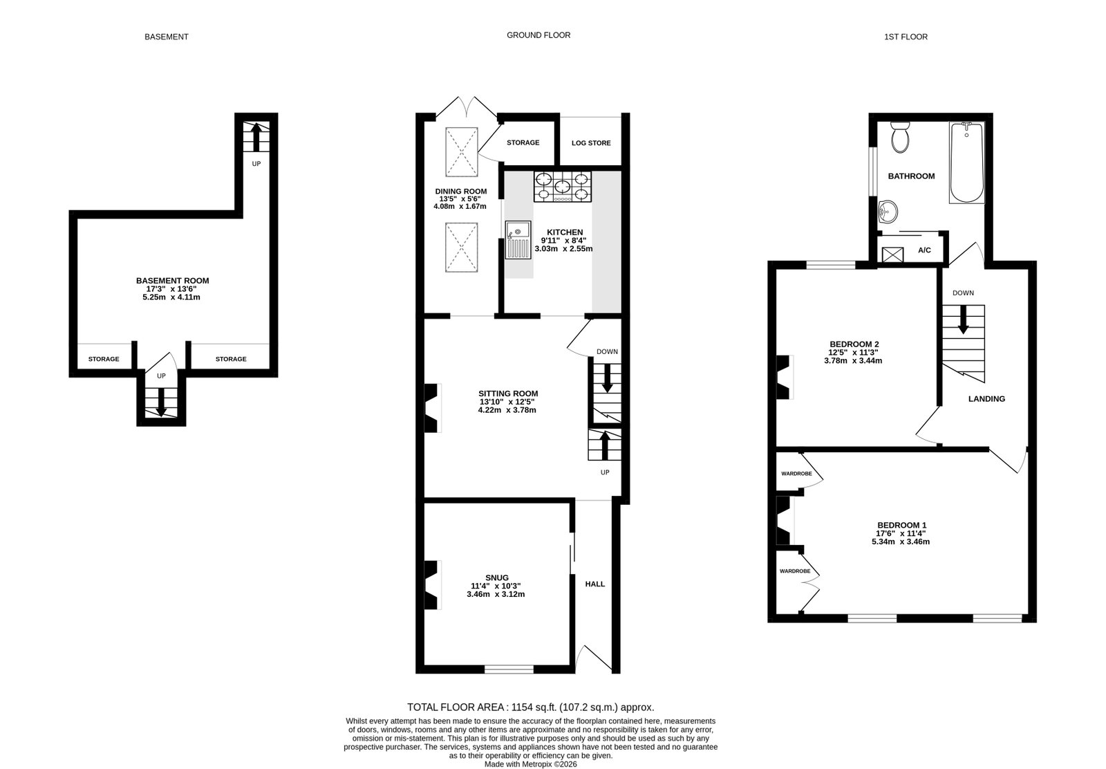 94, Cotterell Street, Hereford floorplan