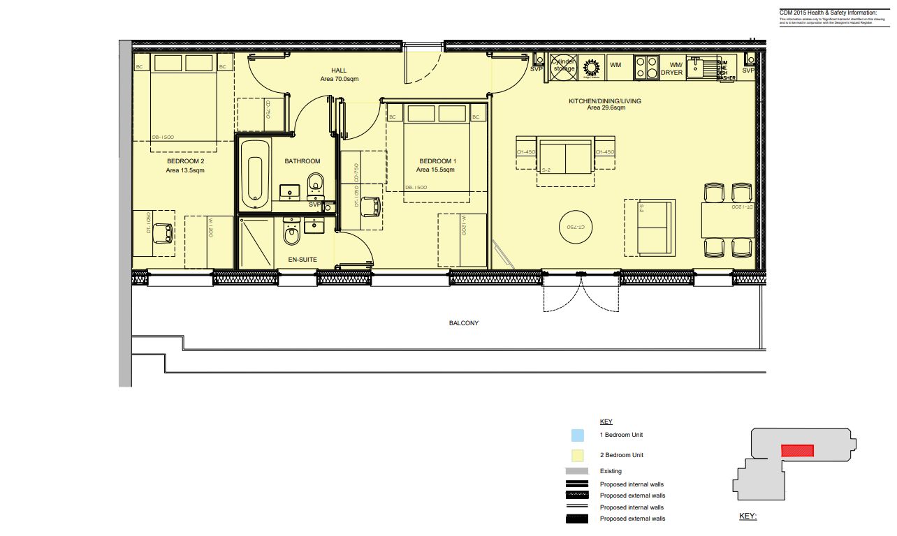 Apartment 100, Palmer House 110-111,, Davigdor Road, East Sussex floorplan