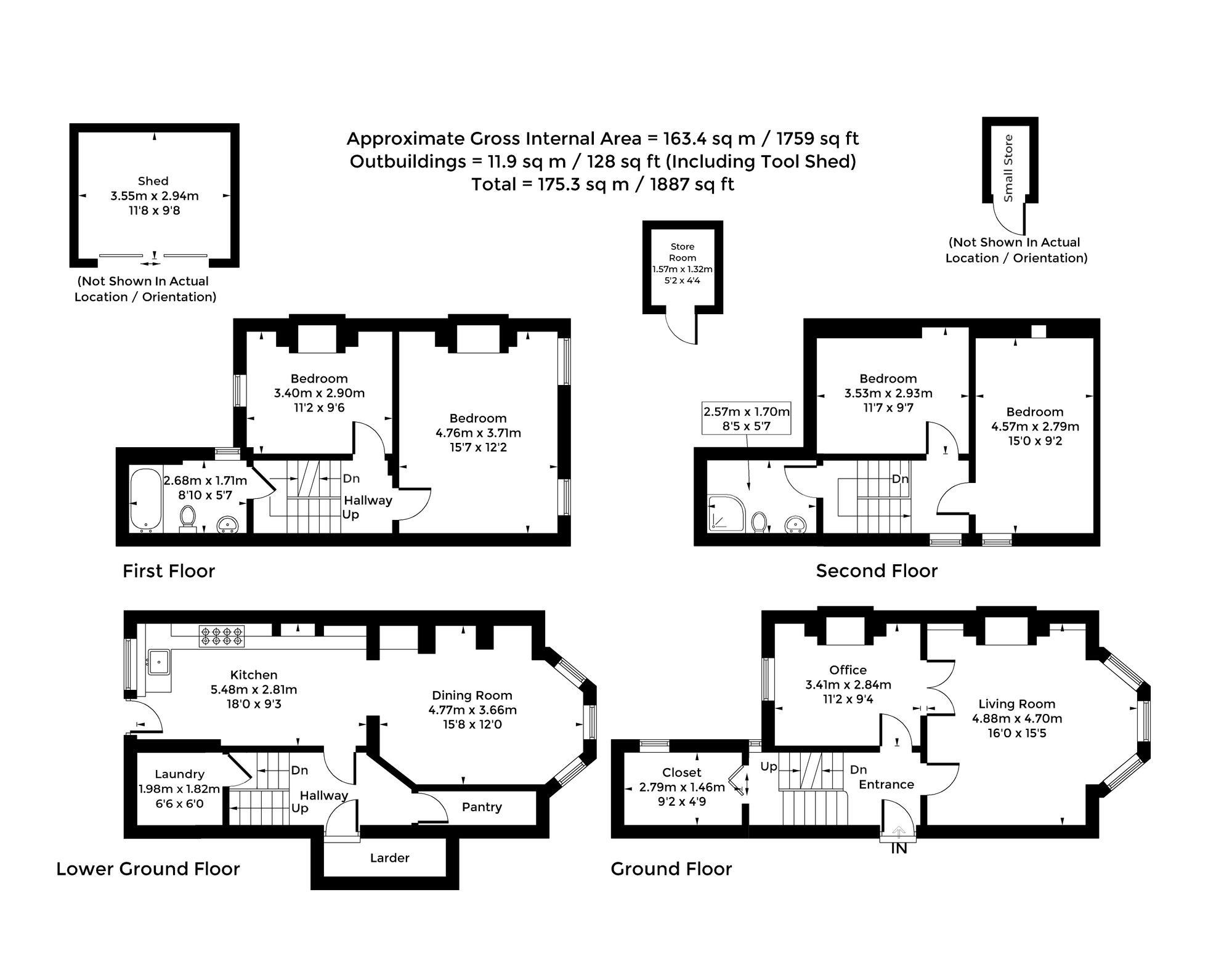 60 St. Bernards Road, Oxford floorplan