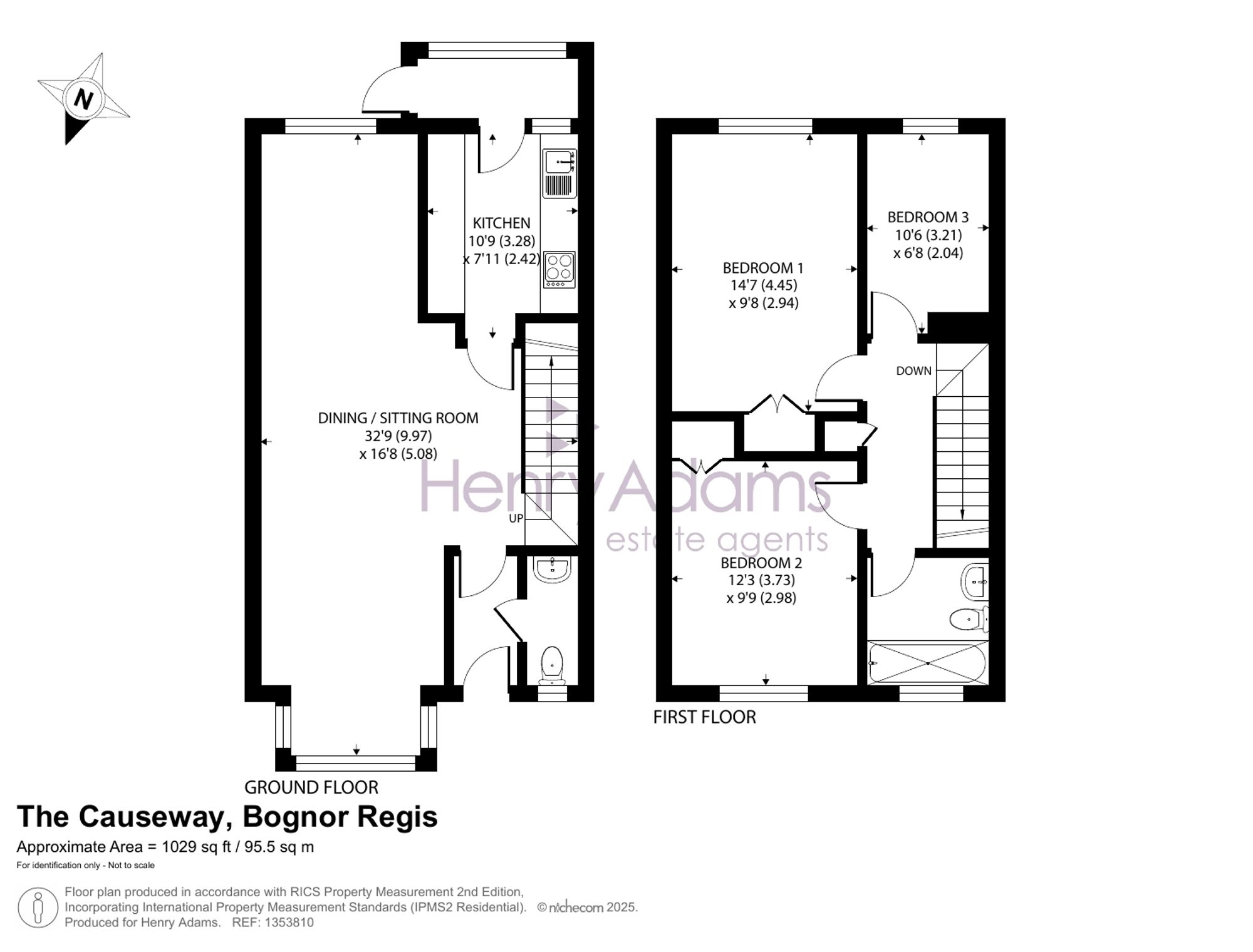 62 The Causeway, Bognor Regis floorplan