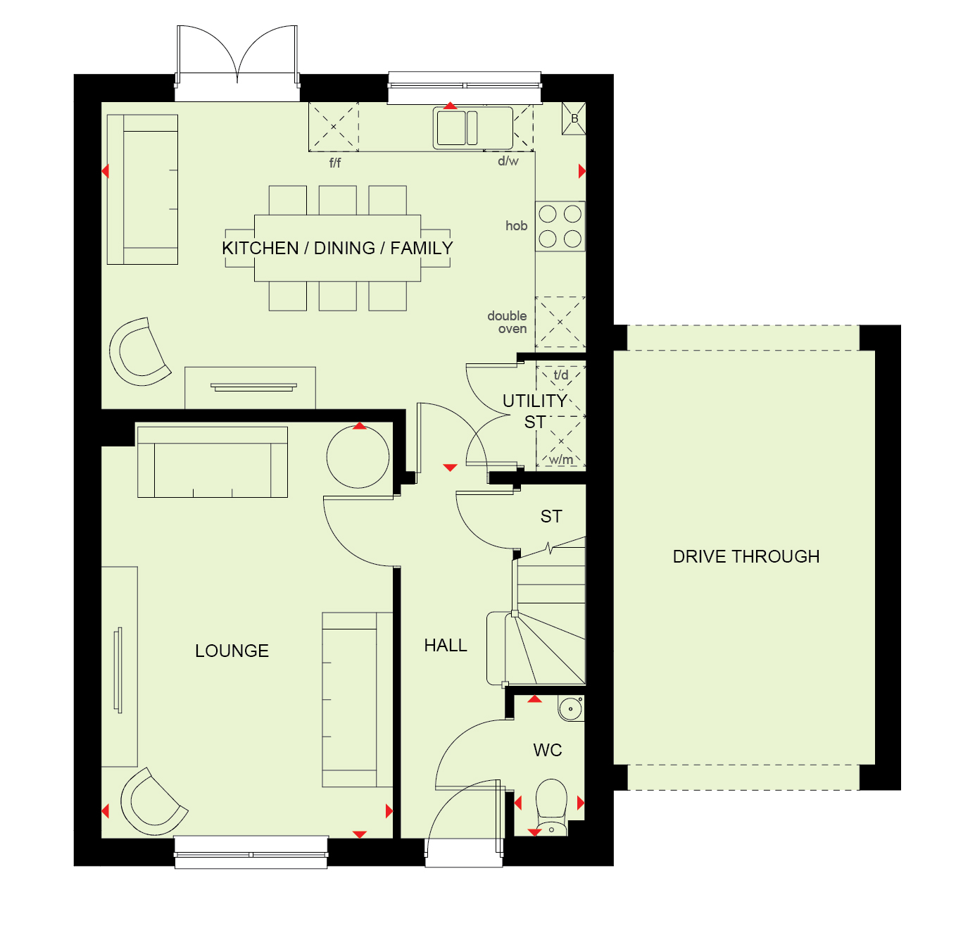 HA061328, Richmond Park, Whitfield floorplan