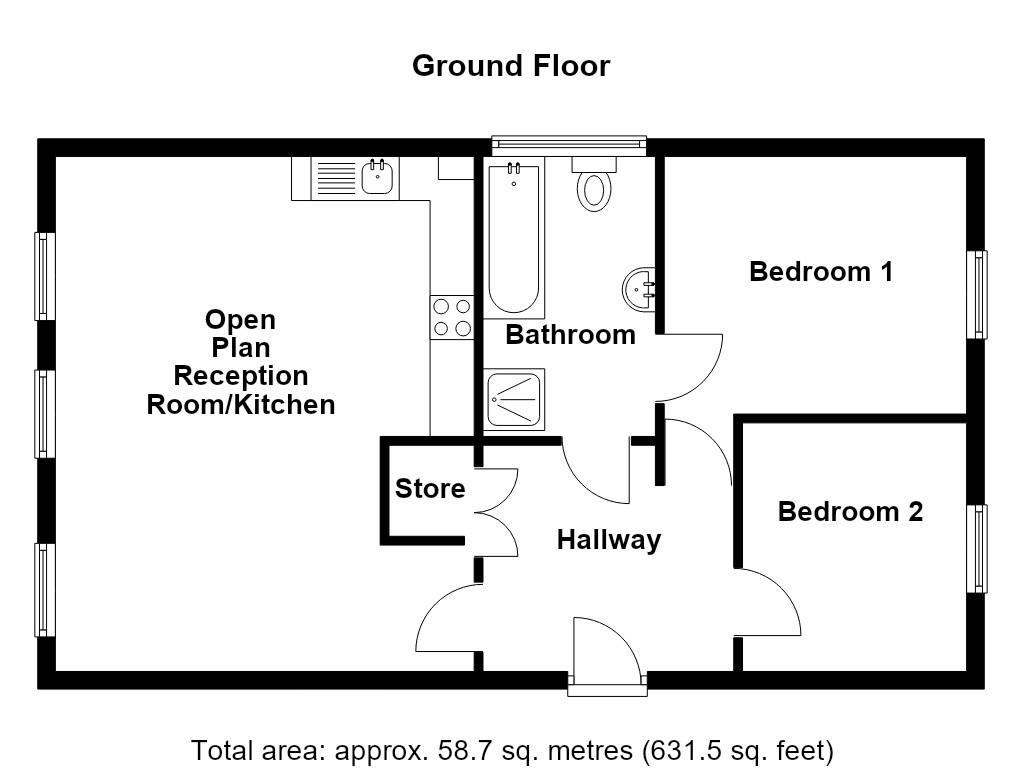 12, Selside Court, Radcliffe floorplan