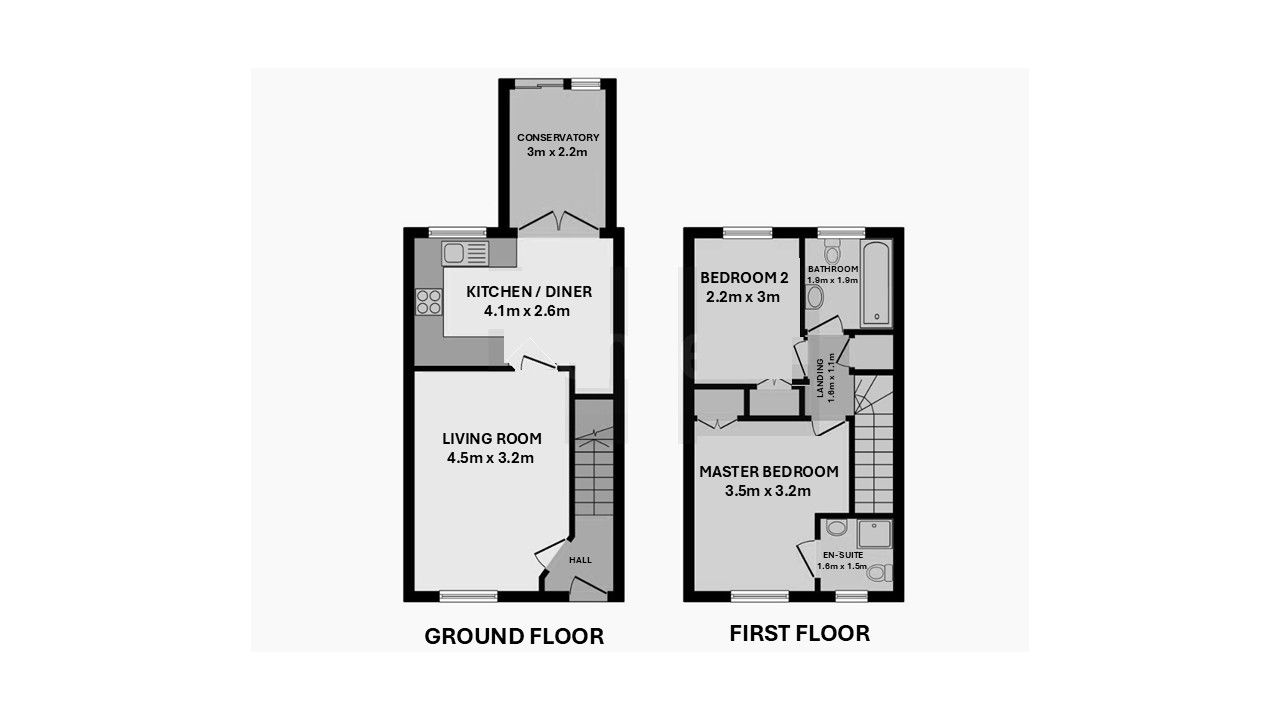 9, Armscote Grove, Warwick floorplan
