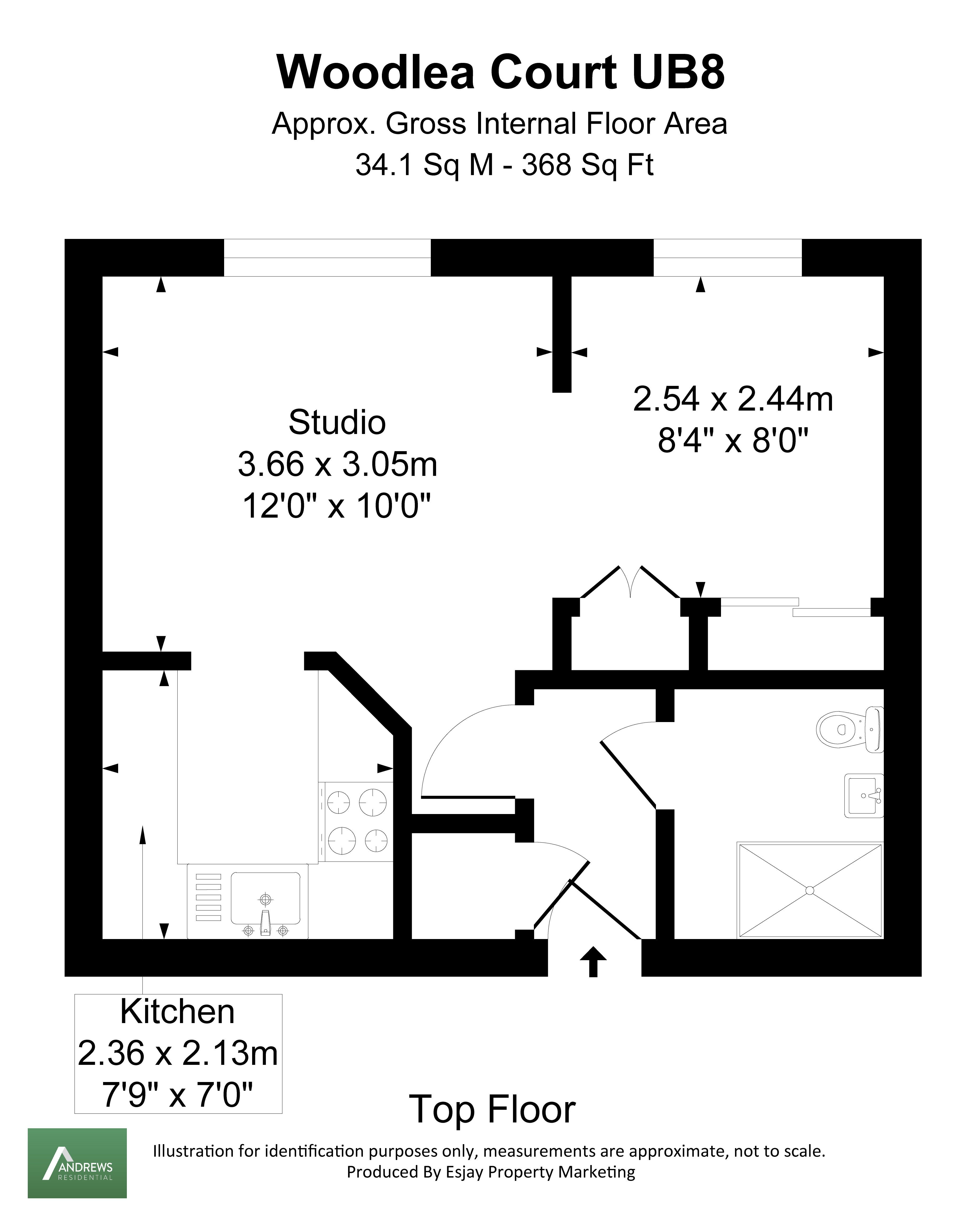 33 Woodlea Court, Verona Close, Uxbridge floorplan