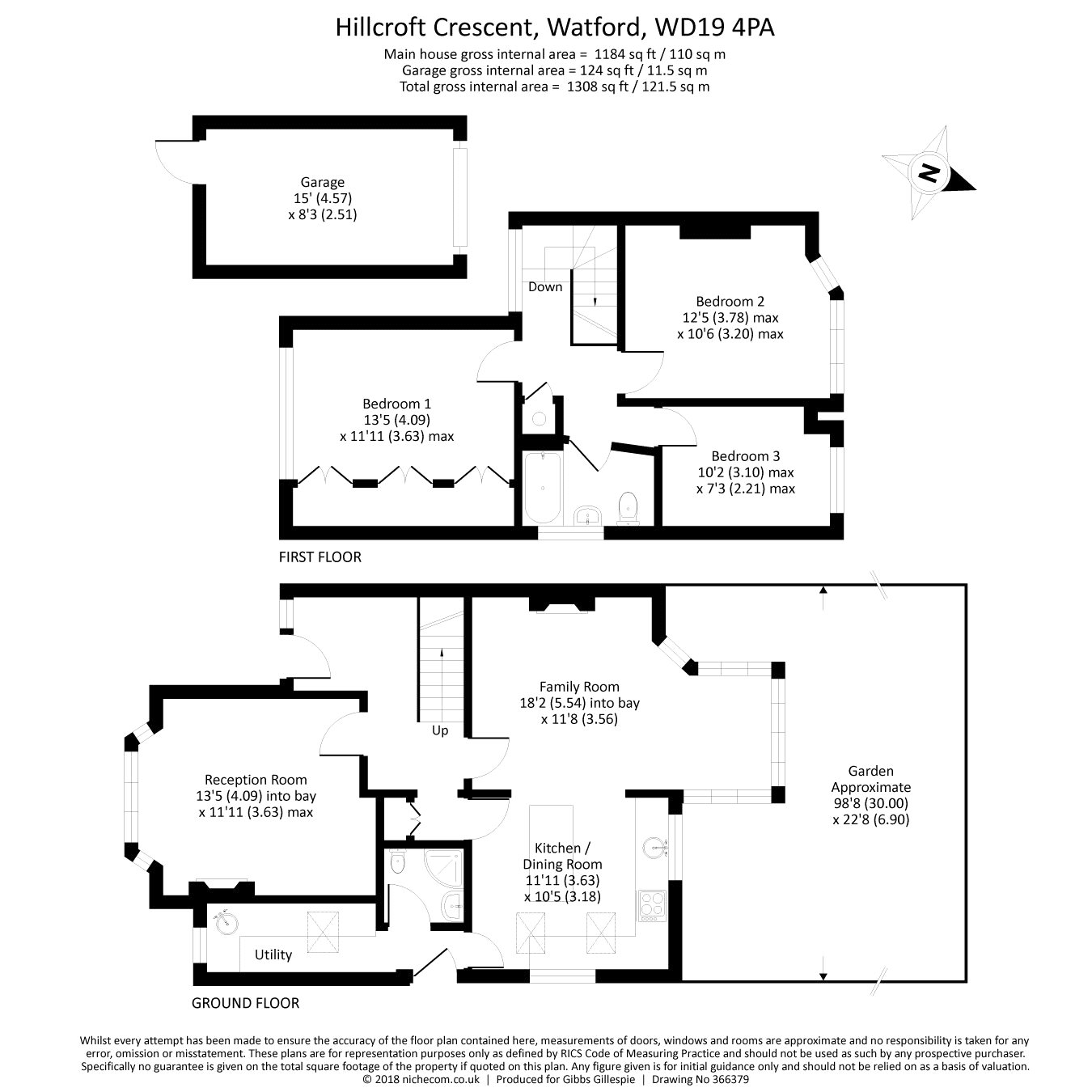 3 Bedrooms Semi-detached house for sale in Hillcroft Crescent, Watford WD19