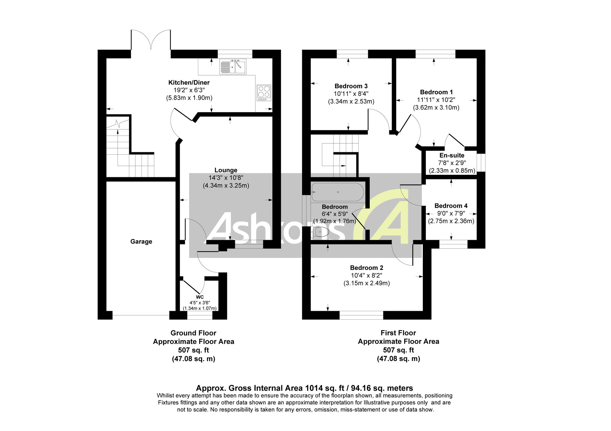 85 Thames Avenue, Leigh floorplan