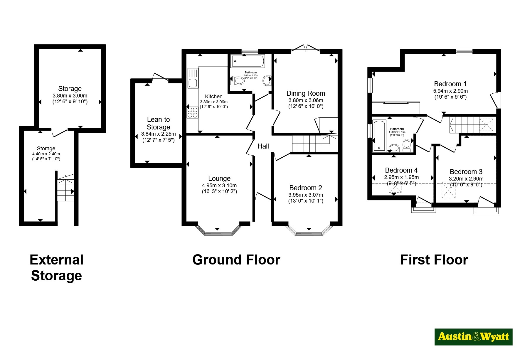48, Heather View Road, Dorset floorplan