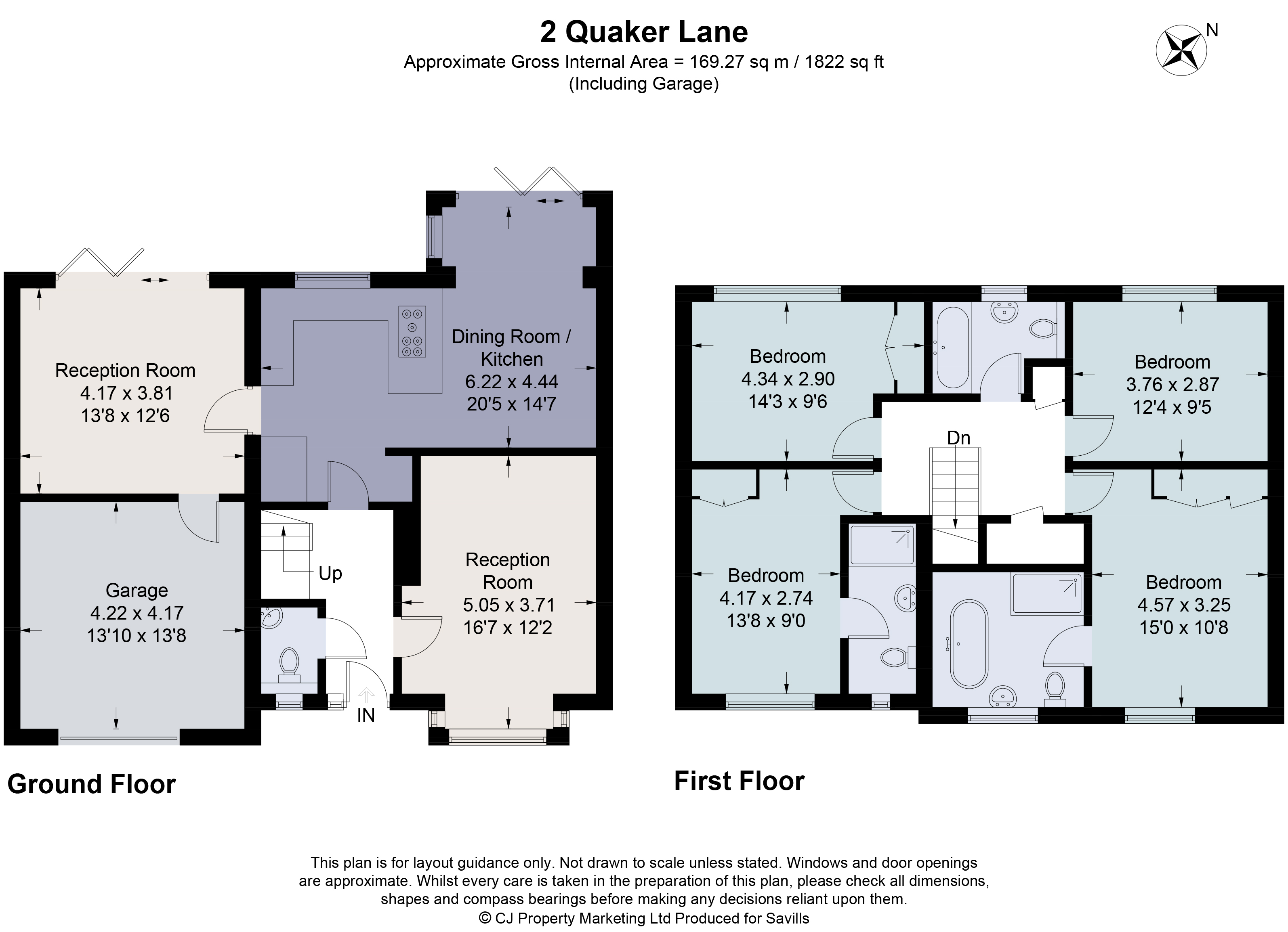 2, Quaker Lane, Wallingford floorplan