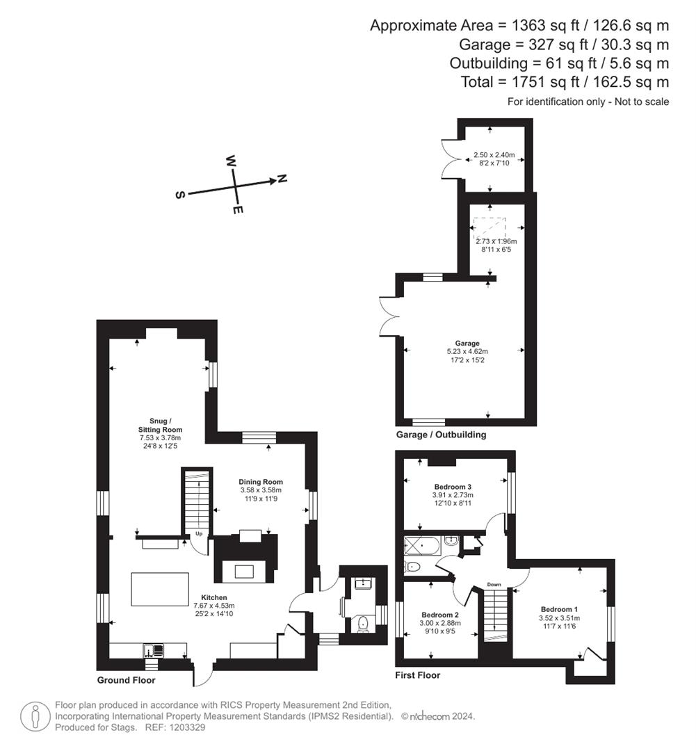 The Old Shop Cottage, Taunton floorplan