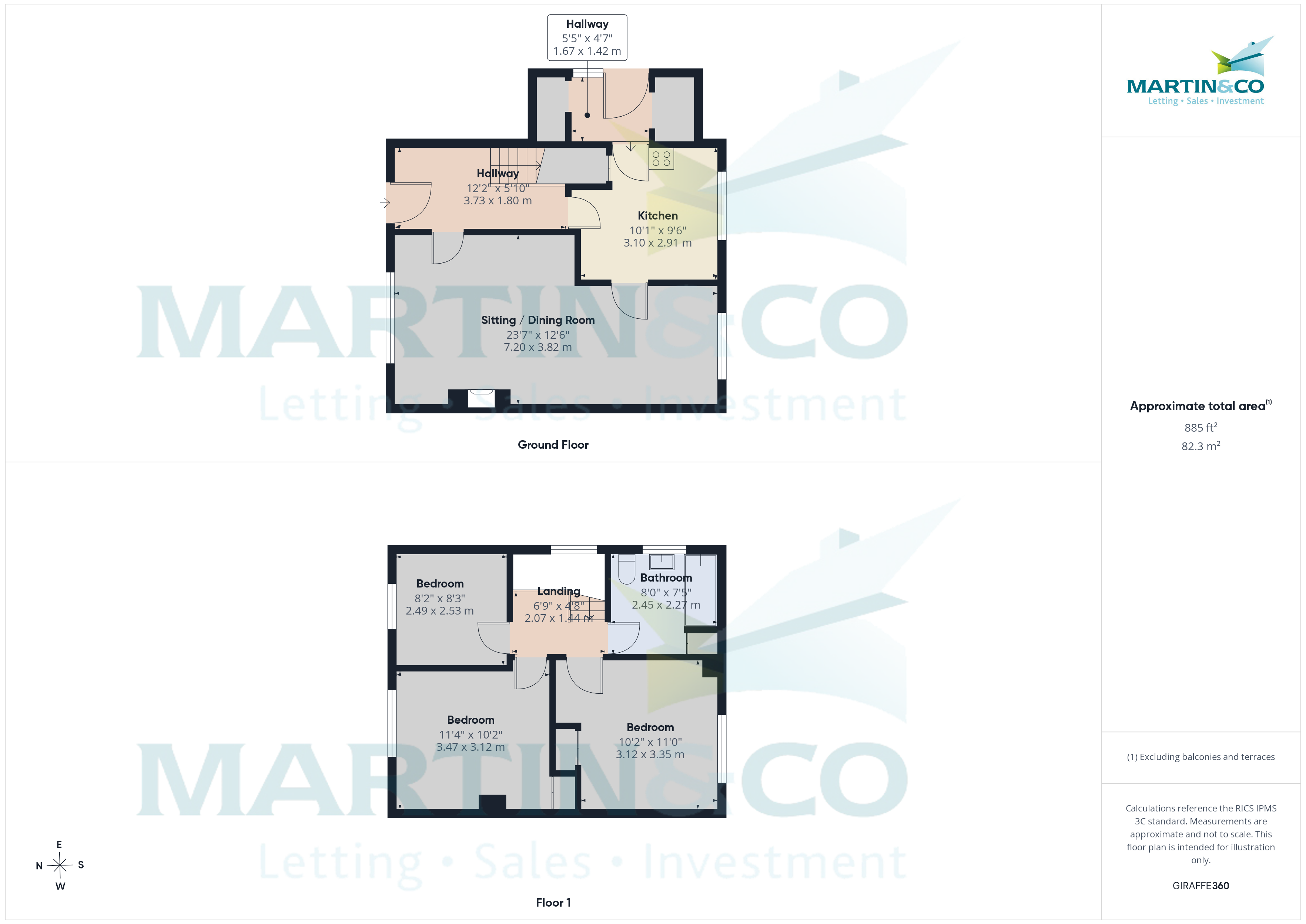 Monmouth Gardens, Plymouth floorplan