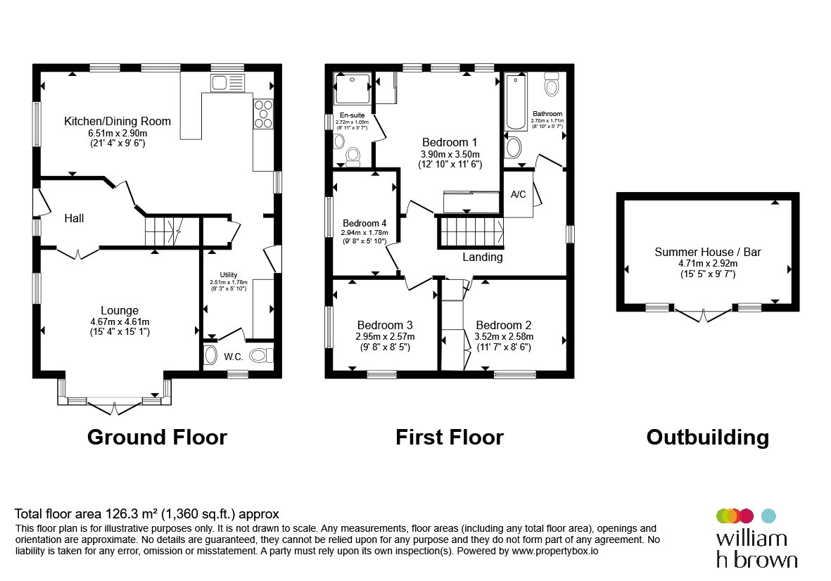 61, Church Balk Gardens, Doncaster floorplan