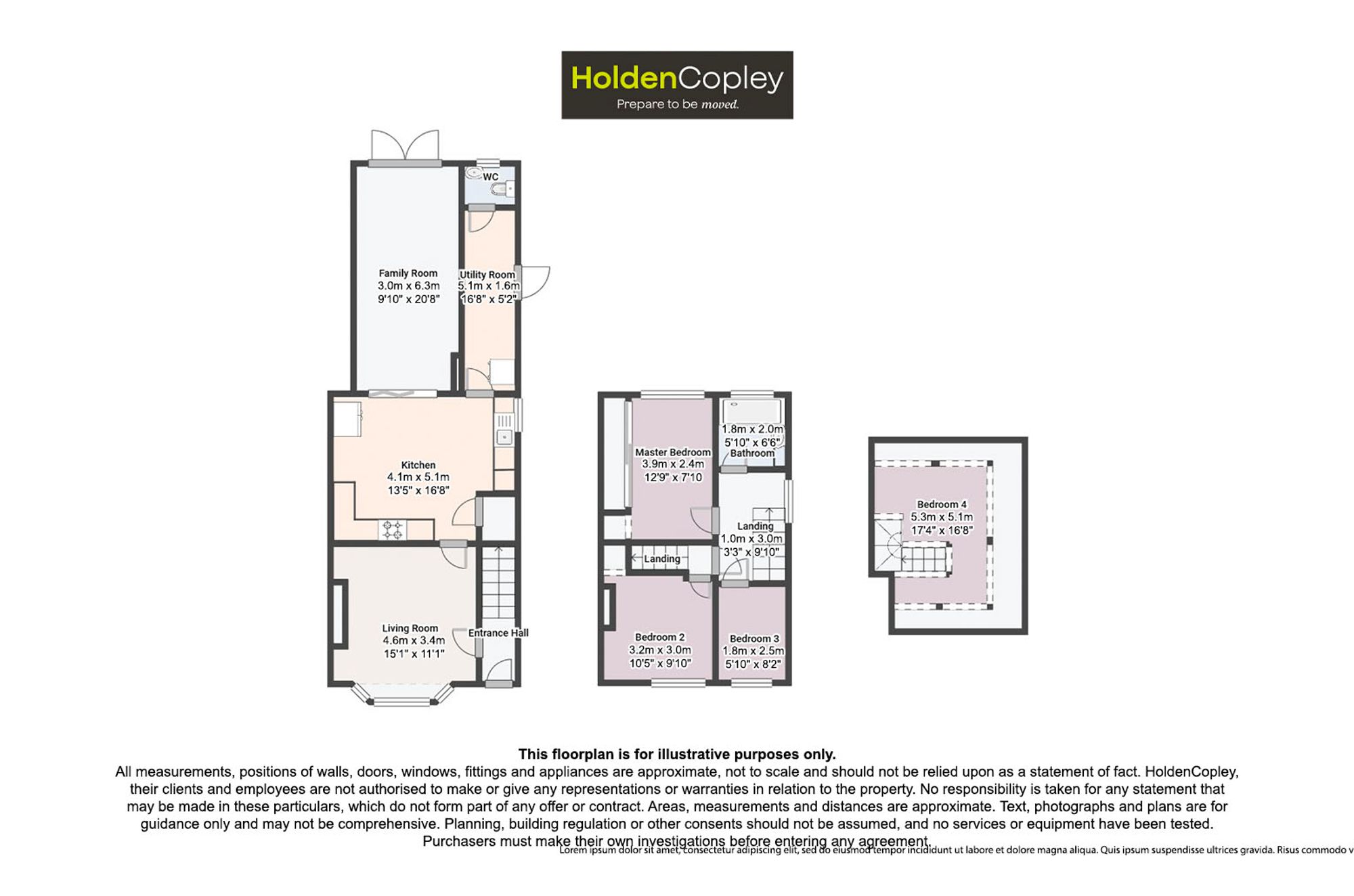 332 St. Albans Road, Nottingham floorplan