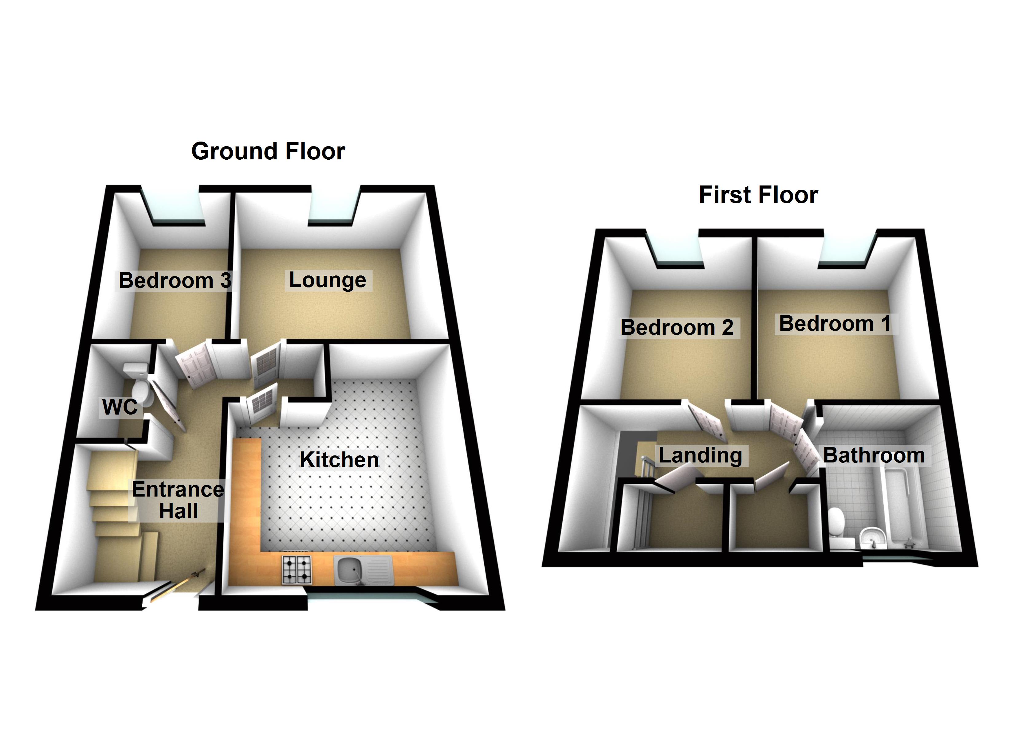 2, Leighton Square, Blairgowrie floorplan