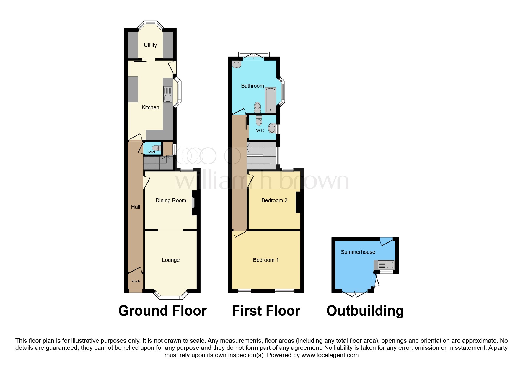 13, Oxford Road, Lowestoft floorplan