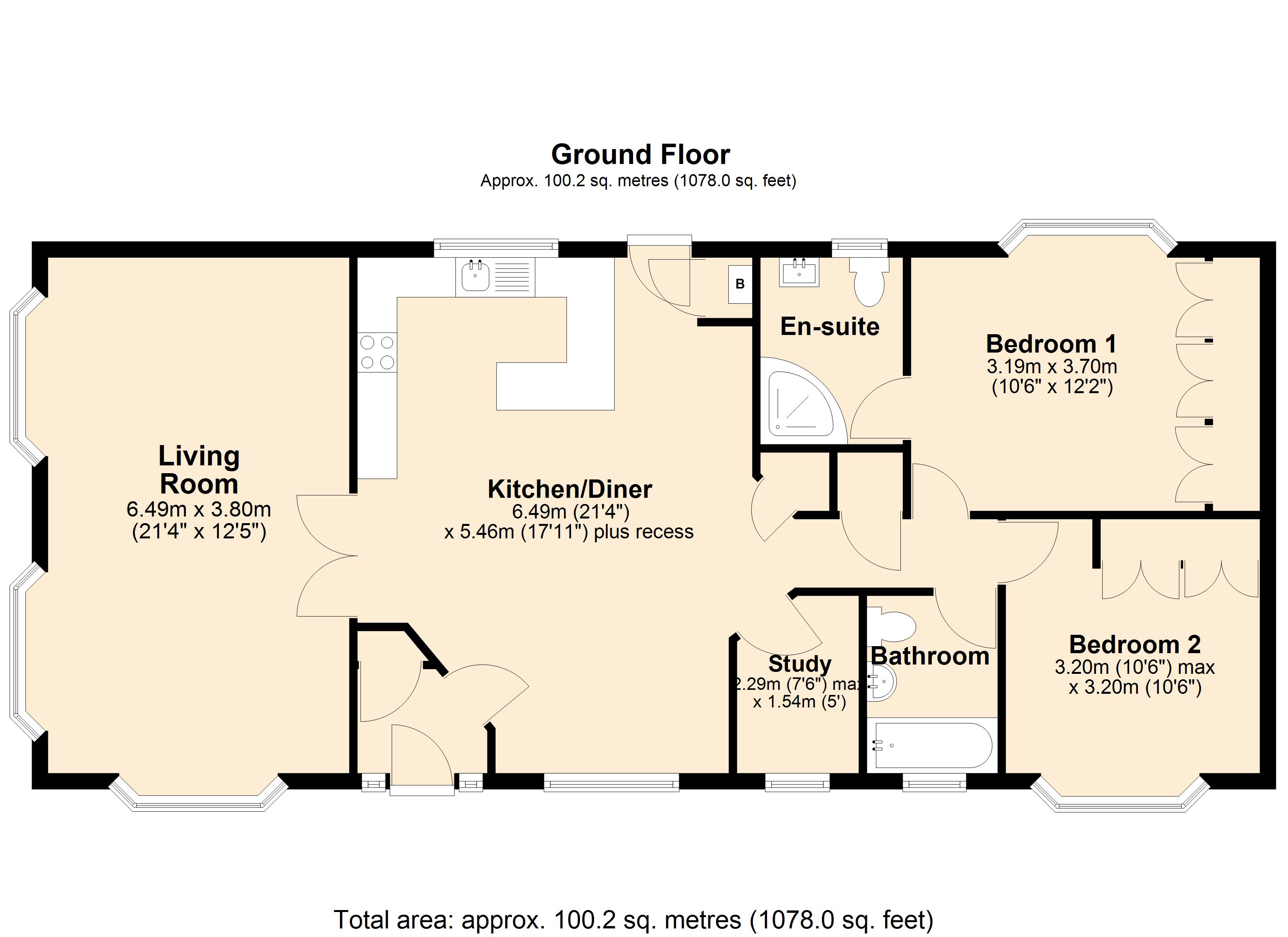 13, The Spinney, Wiltshire floorplan