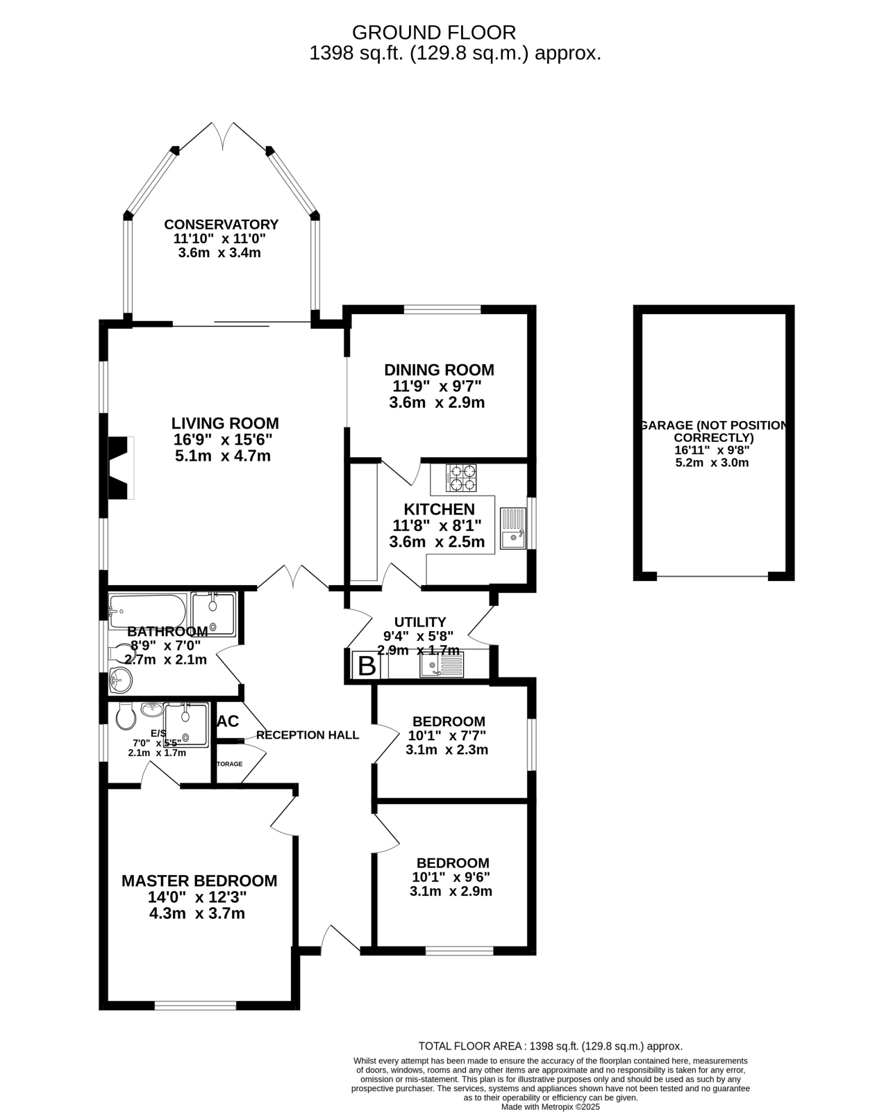 5 The Forestside, Verwood floorplan