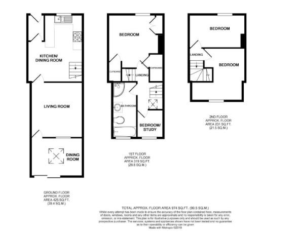 16, The Street, Gloucestershire floorplan