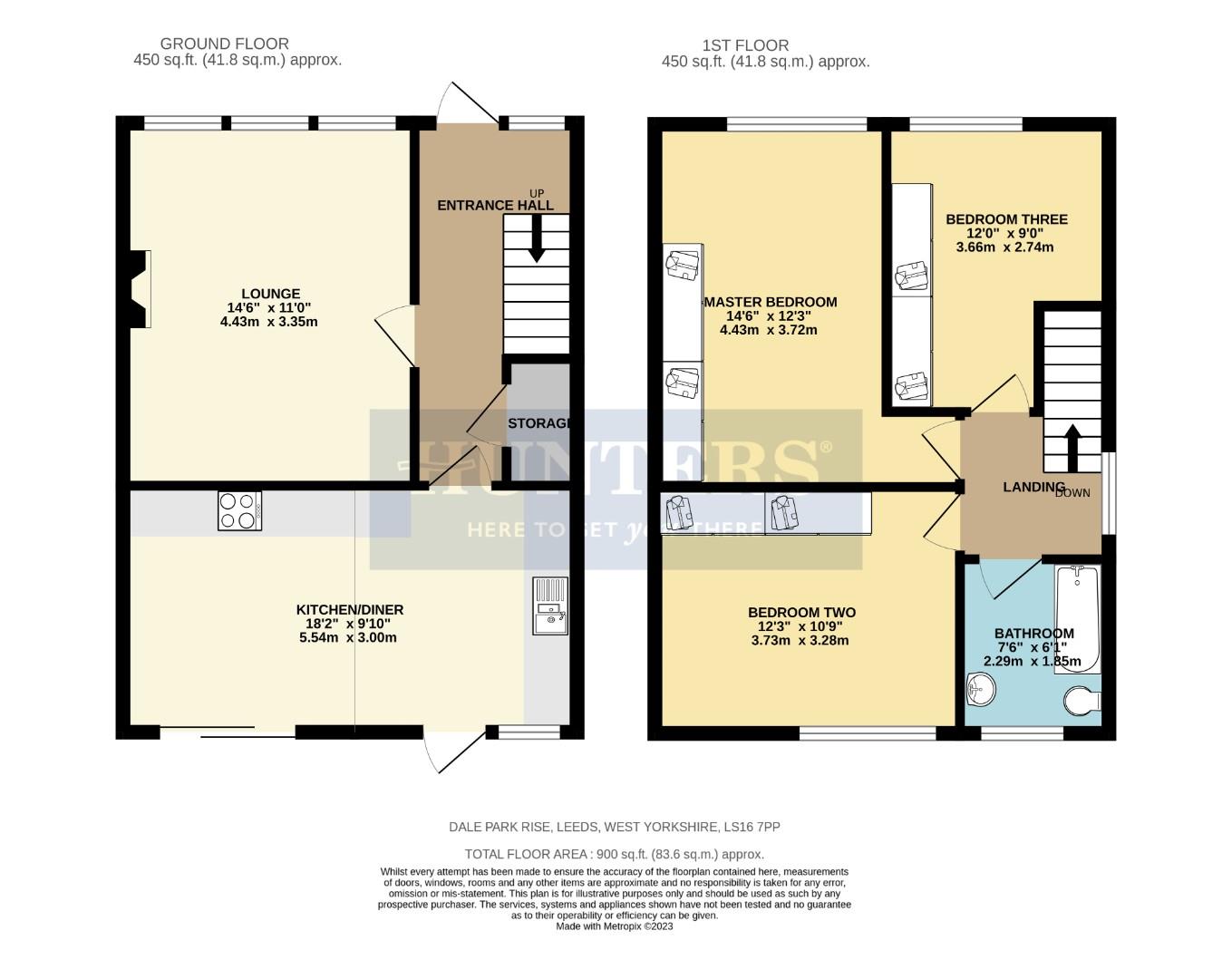 7, Dale Park Rise, Leeds floorplan
