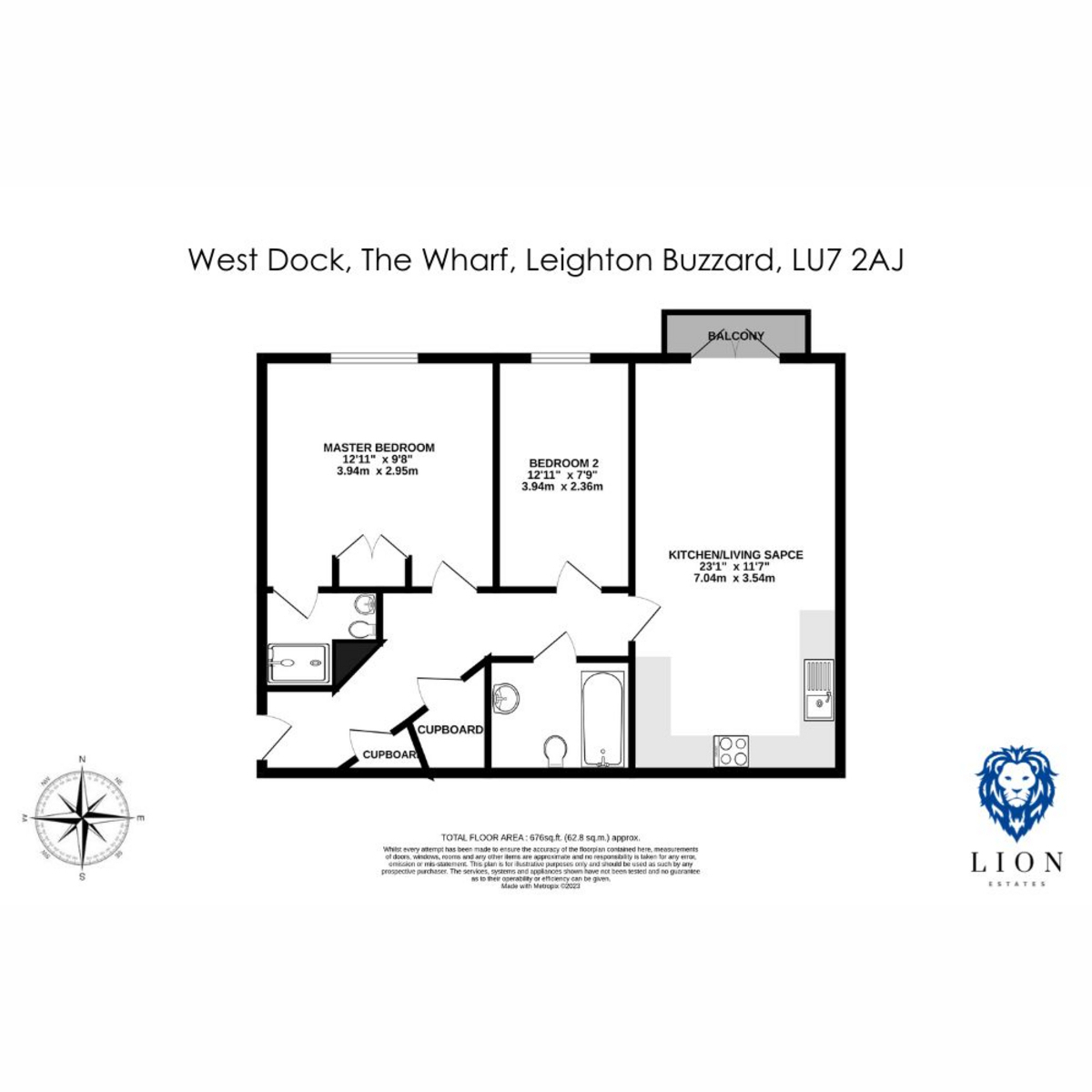 107, West Dock The Wharf, Leighton Buzzard floorplan