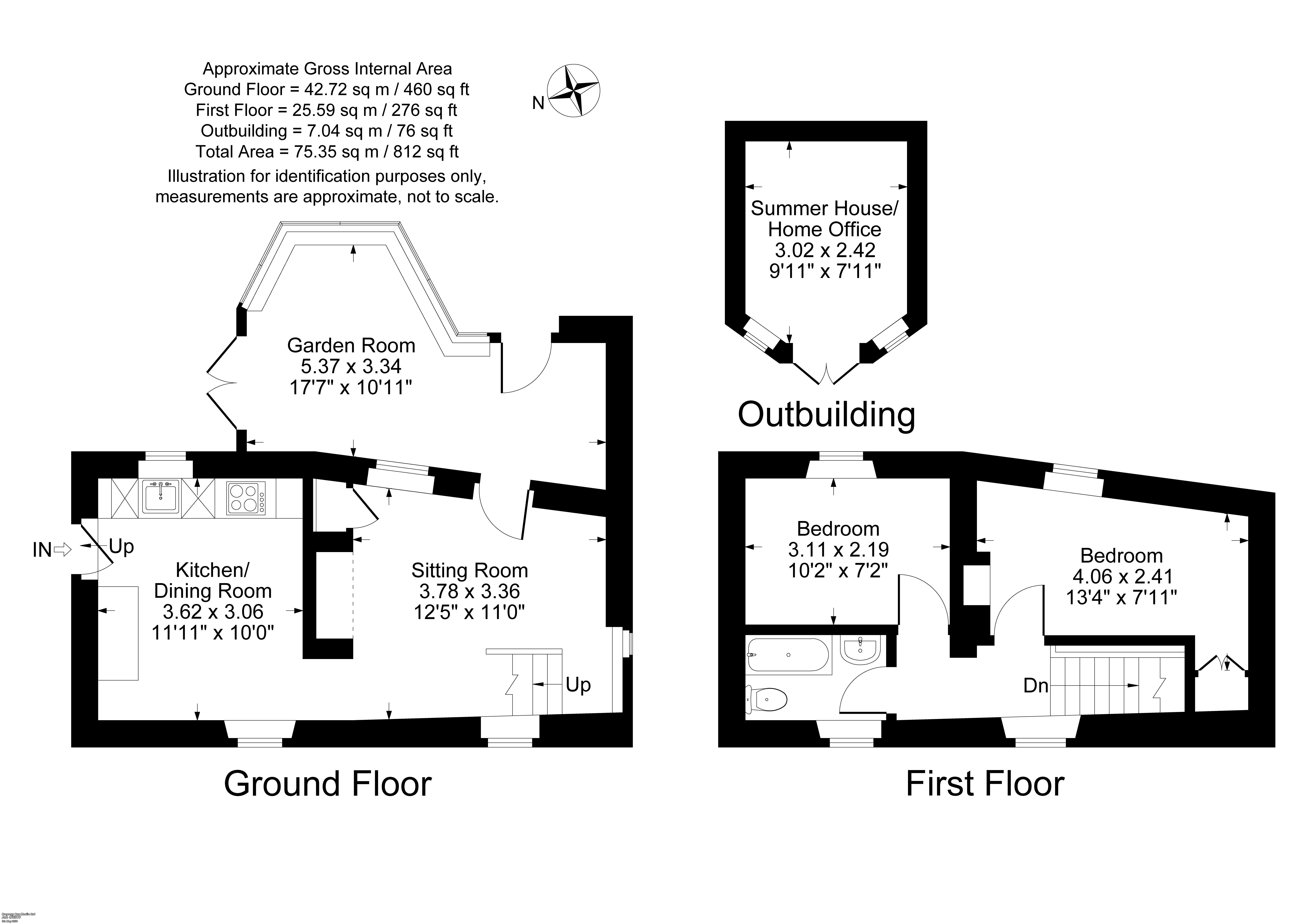 Blackbird Cottage,, Tyte End, Chipping Norton floorplan
