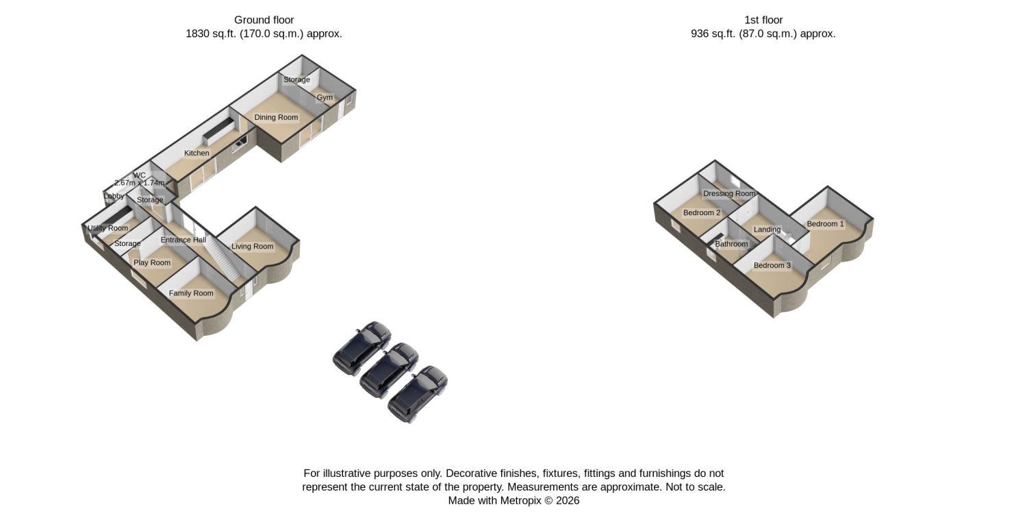26, Bourne Road, Grantham floorplan