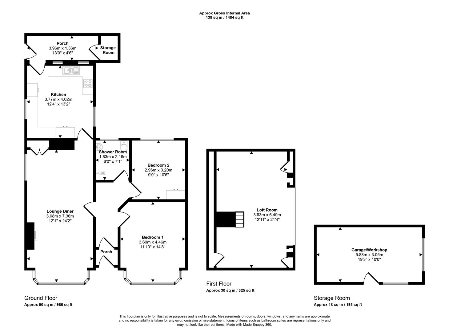 43, Hayston Avenue, Milford Haven floorplan