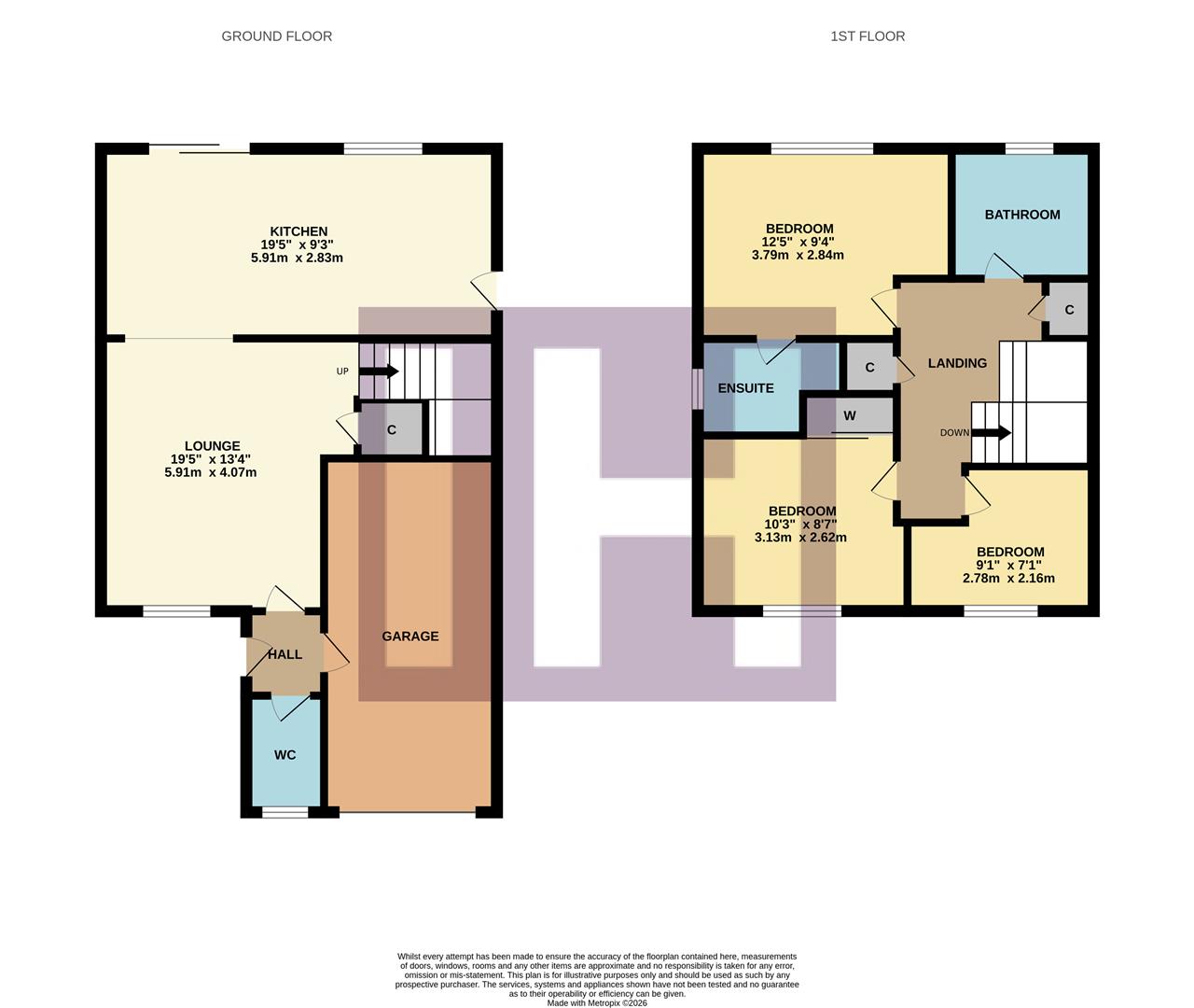11, Harbottle Close, Stockton-On-Tees floorplan
