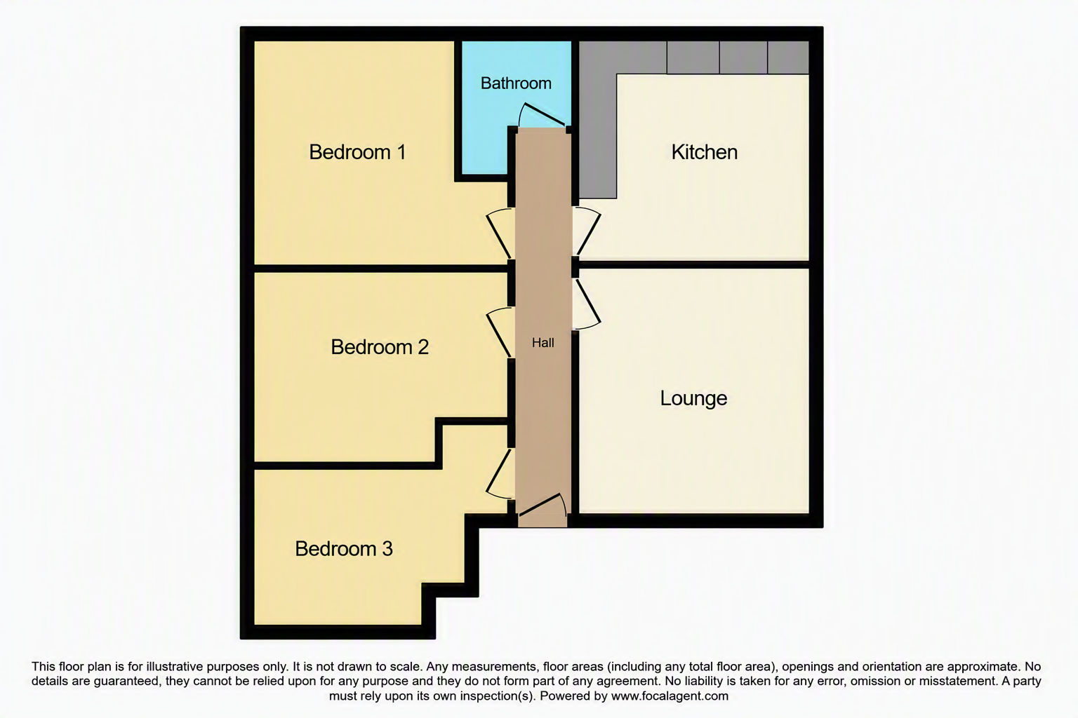 4A,, Milton Street, North Lanarkshire floorplan