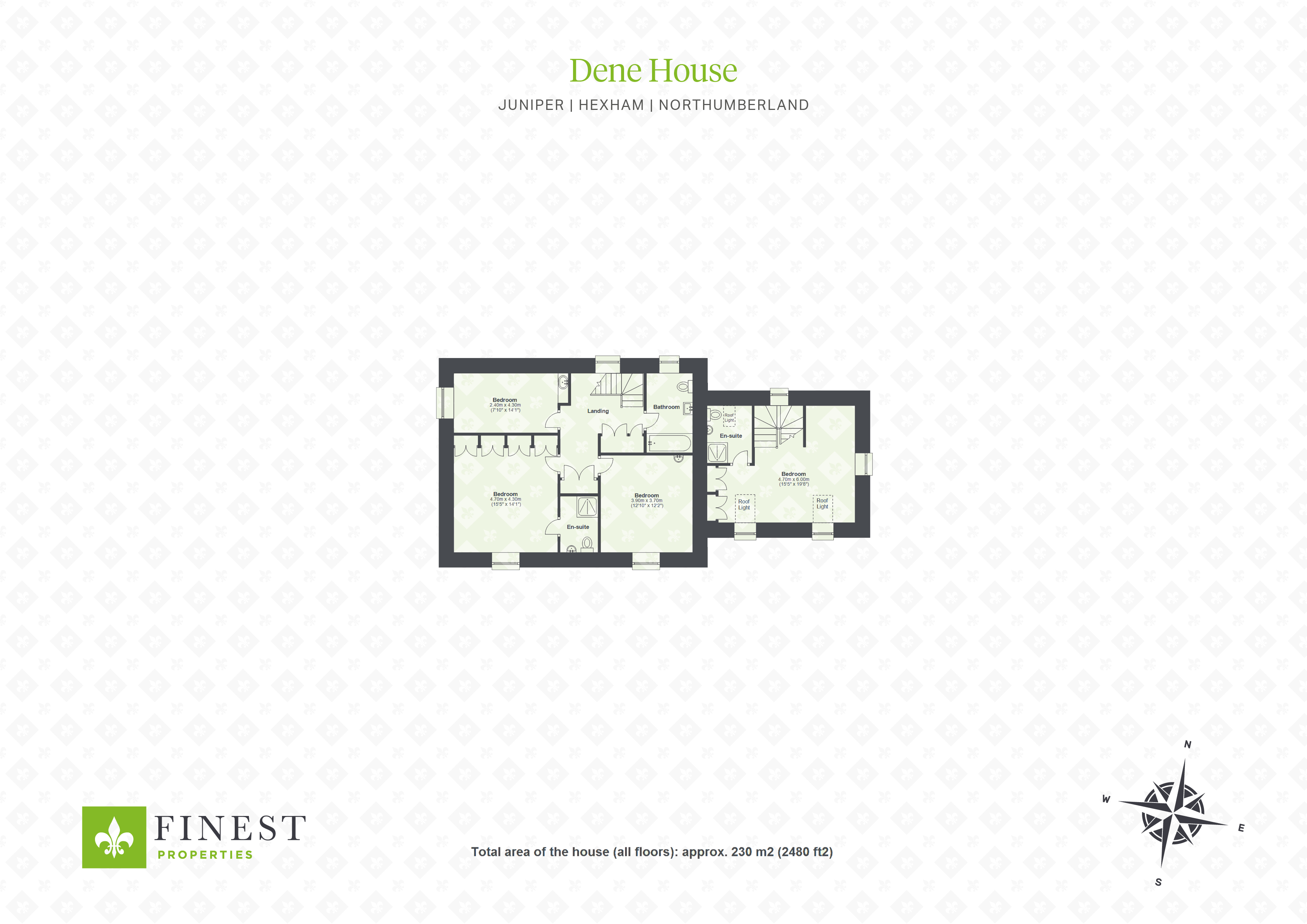 Dene House, Juniper, Hexham, Northumberland NE46, 5 bedroom detached house for sale 61131260