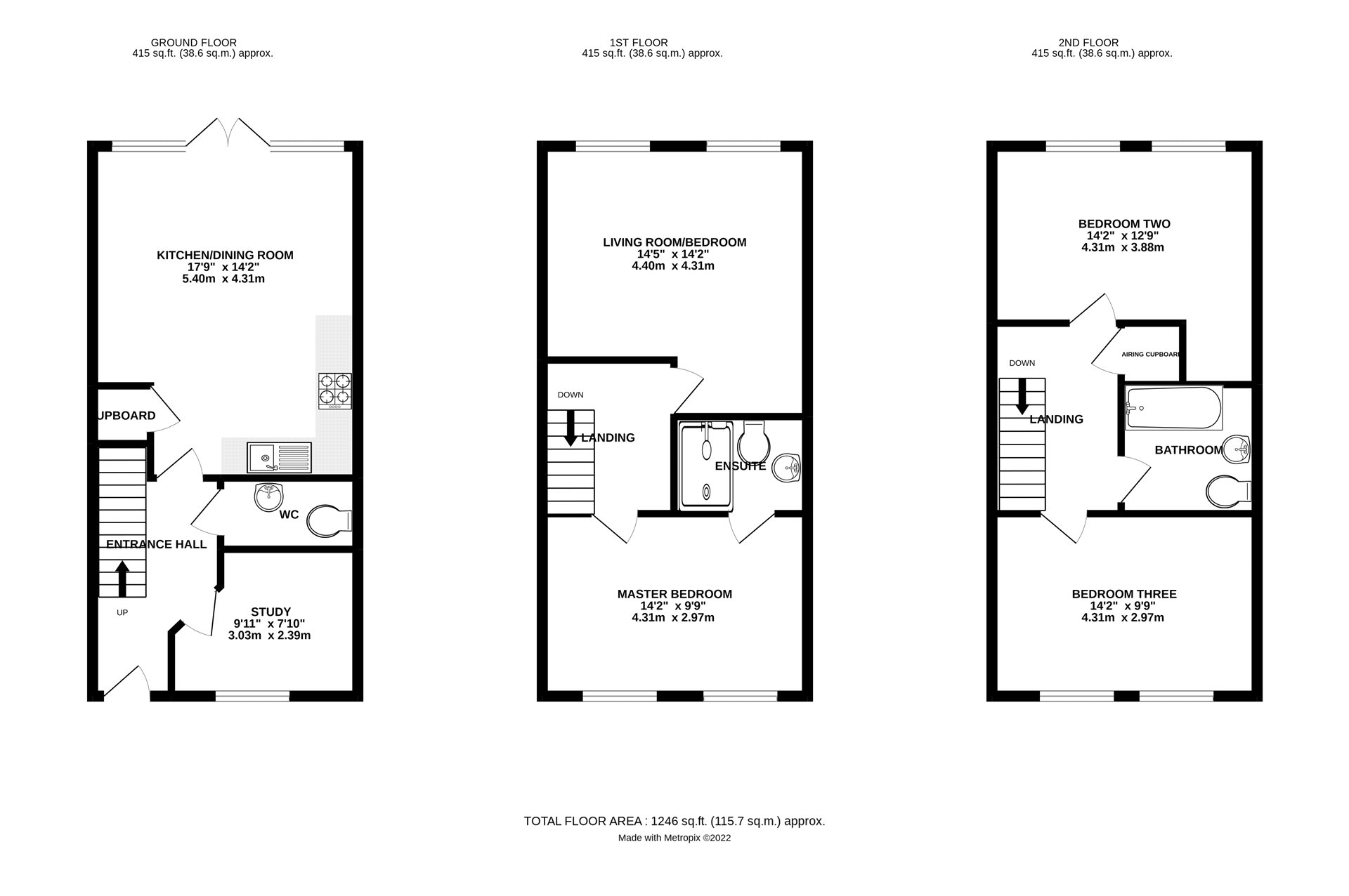 8, Gweal Avenue, Reading floorplan