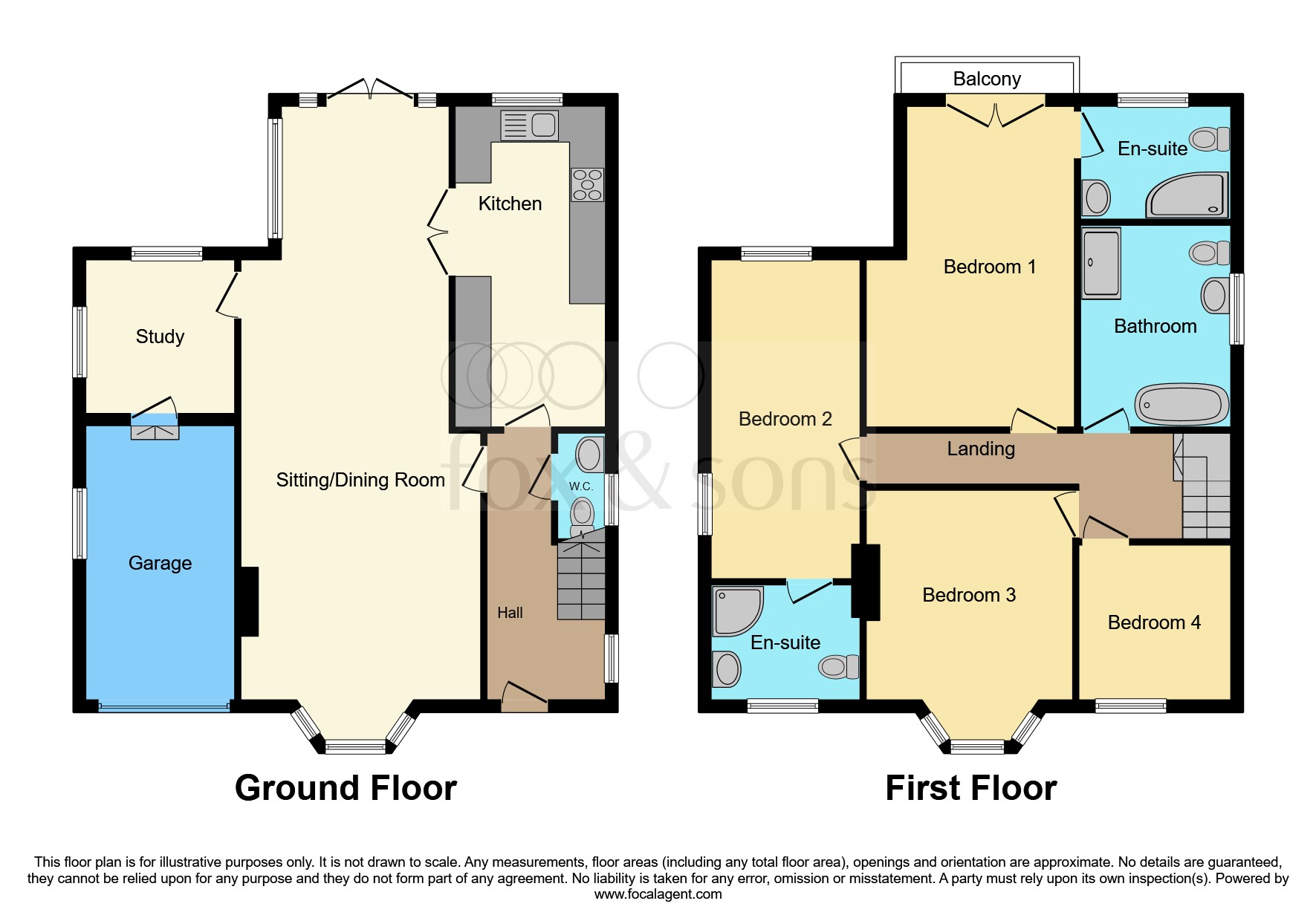 22, Bassett Dale, Southampton floorplan