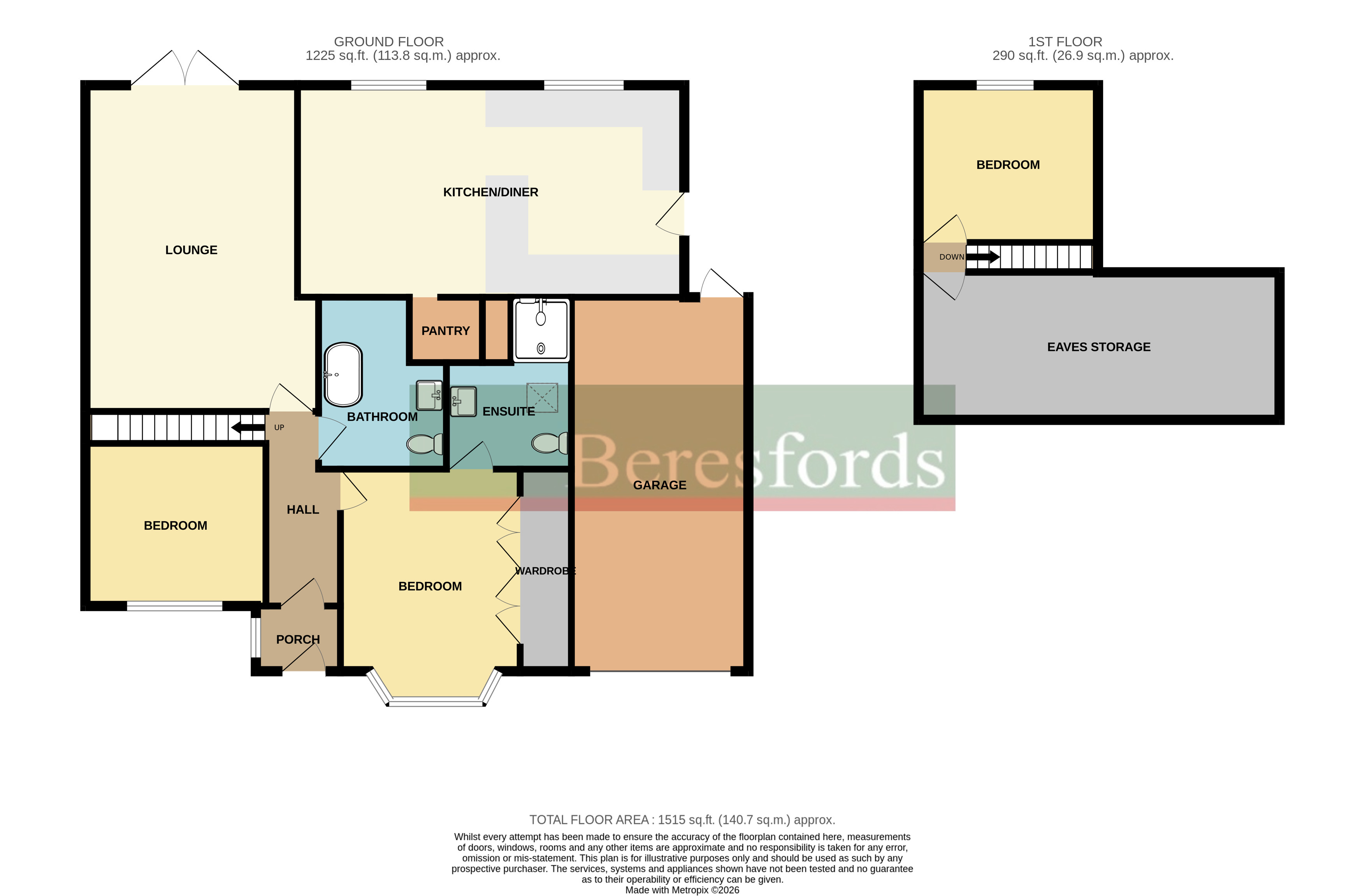 48, Curtis Road, Hornchurch floorplan