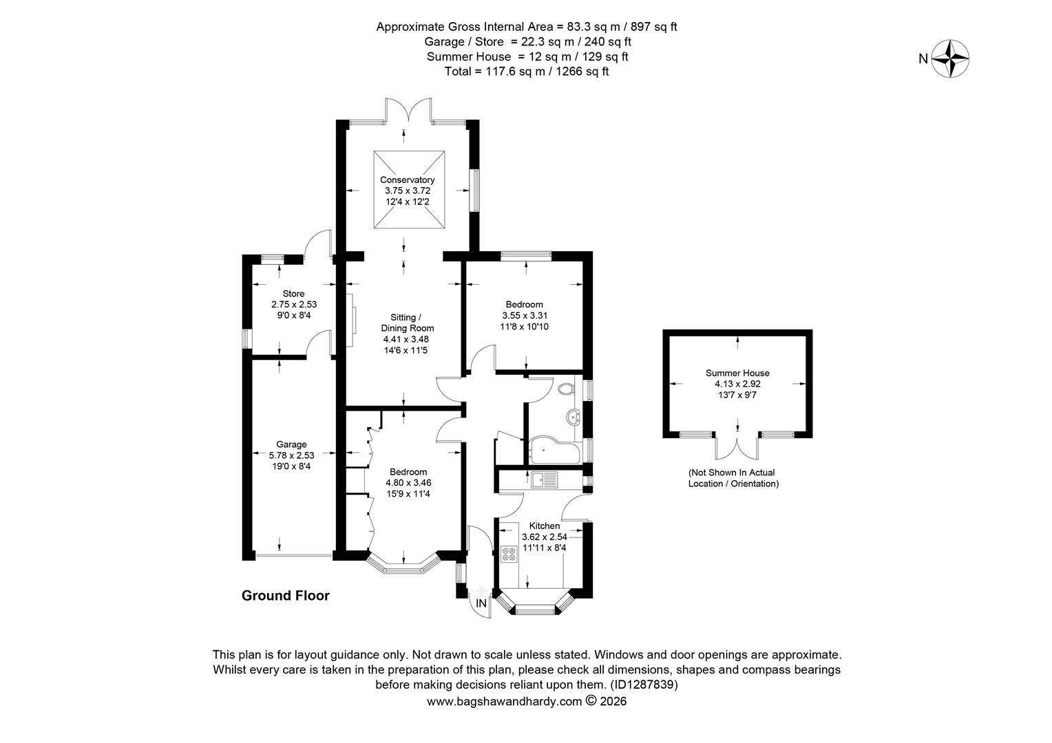Beresford Road, Cheam floorplan