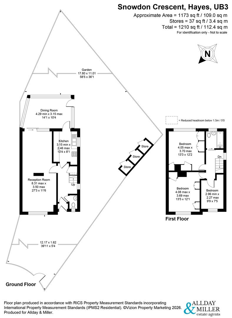 10, Snowdon Crescent, Hayes floorplan