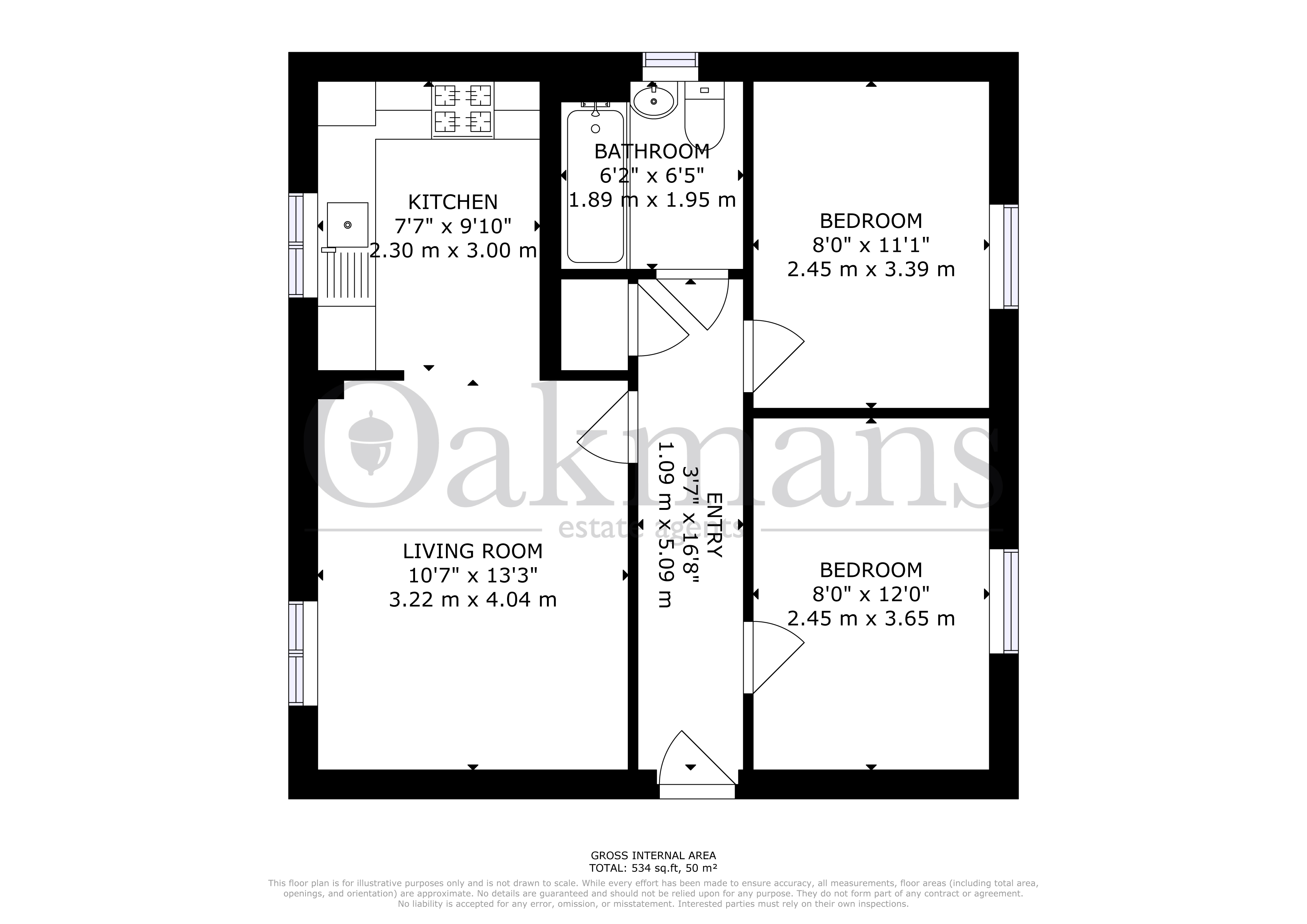 APARTMENT 10, BIRMINGHAM floorplan